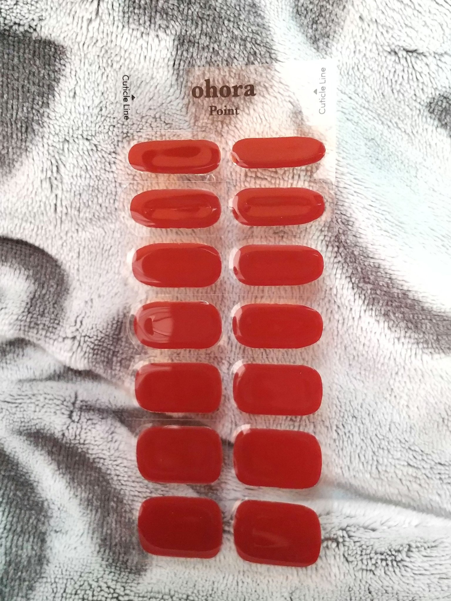 セミキュアジェルネイル（ハンド）/ohora/ネイルシールを使ったクチコミ（3枚目）