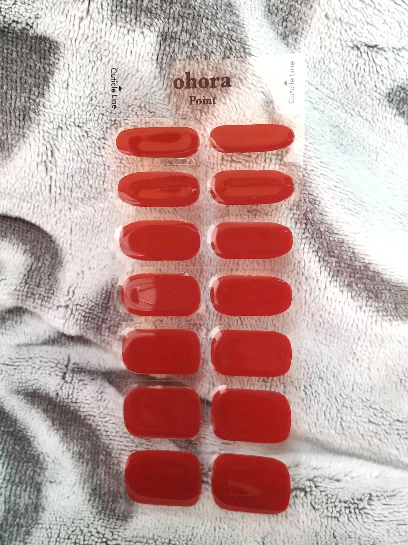 セミキュアジェルネイル(ハンド)/ohora/ネイルシールを使ったクチコミ(3枚目)