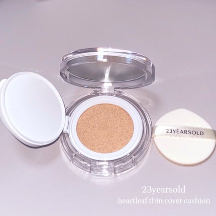 ハートリーフシーンカバークッション/23years old/クッションファンデーションを使ったクチコミ(1枚目)
