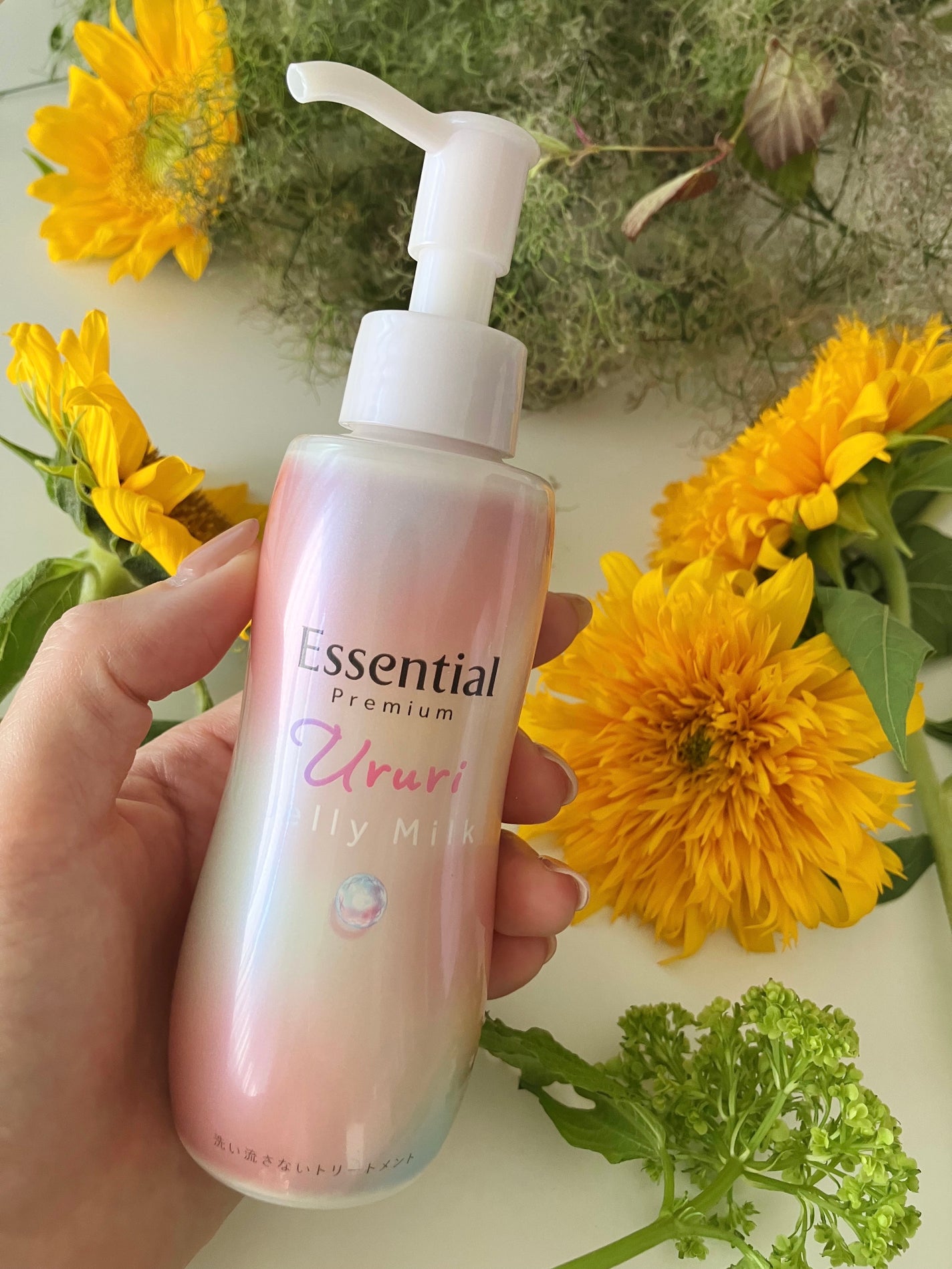 エッセンシャル プレミアム うるりジェリーミルク/エッセンシャル/ヘアミルクを使ったクチコミ(3枚目)