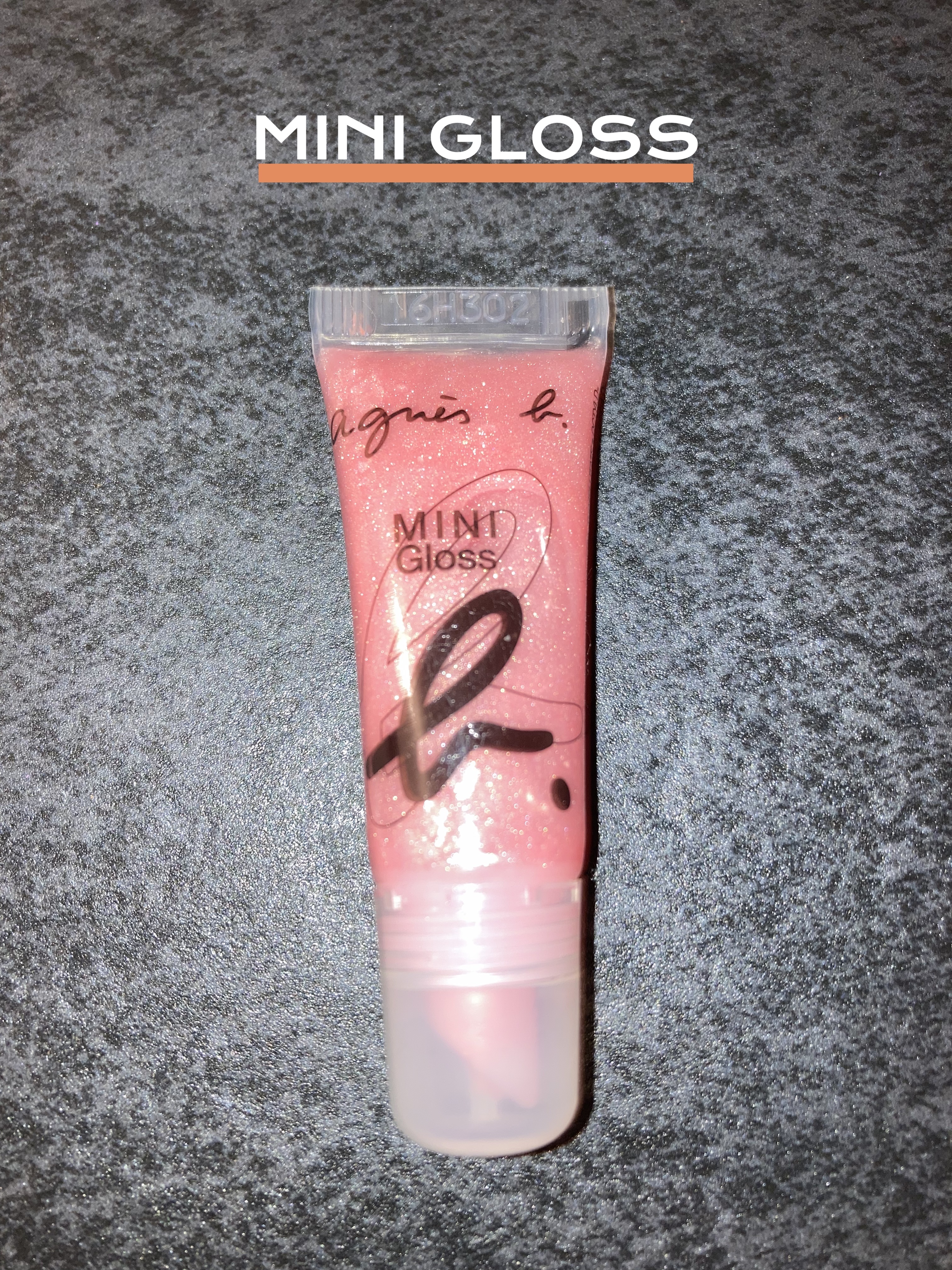 ミニ b. リップグロス/agnès b./リップグロスを使ったクチコミ（1枚目）