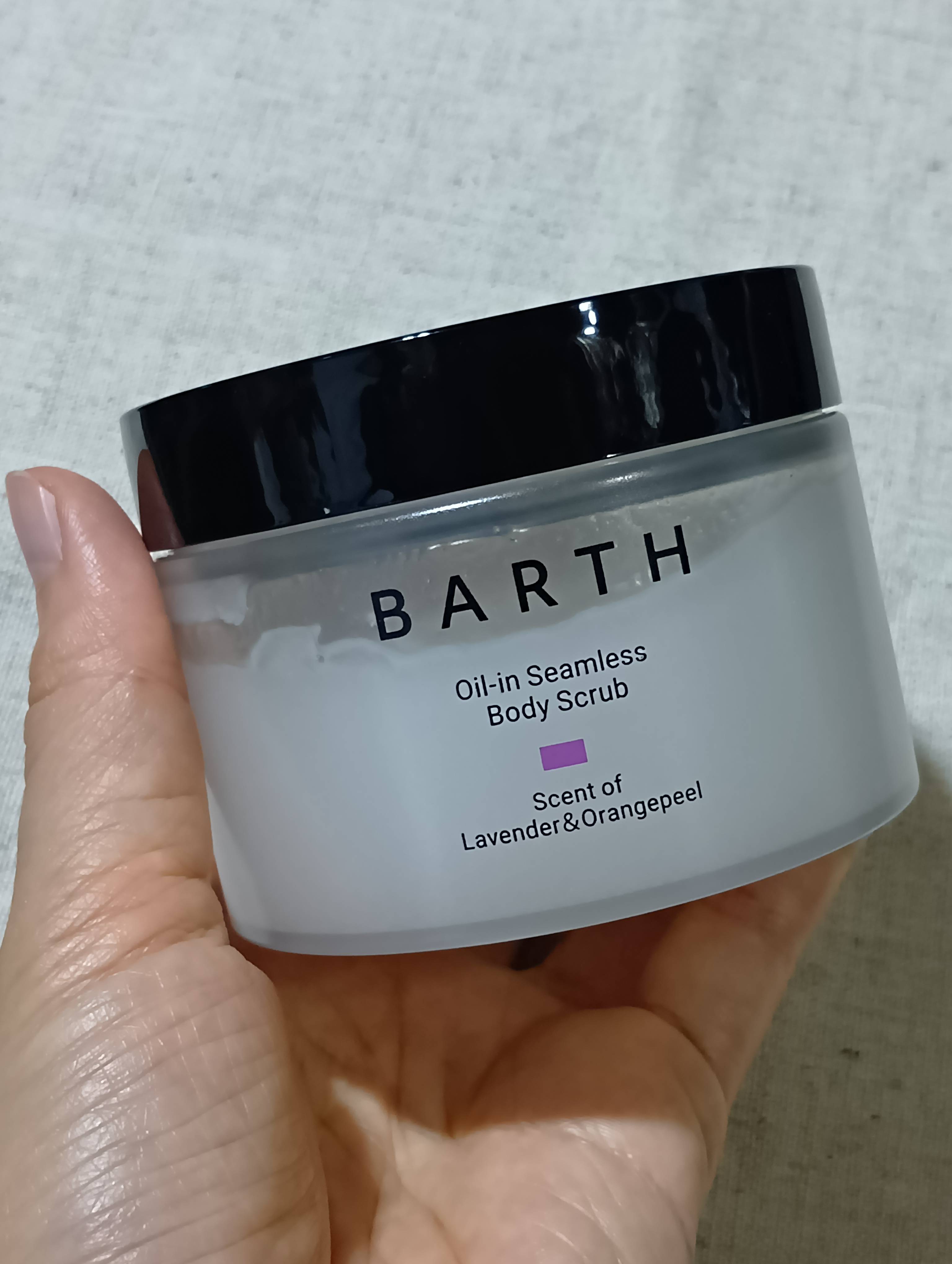 BARTH オイルイン シームレス ボディスクラブ/BARTH/ボディスクラブを使ったクチコミ（1枚目）