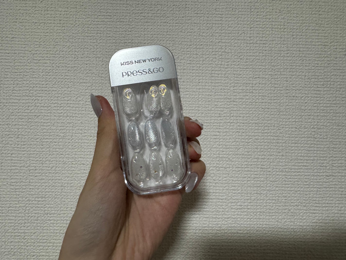 Press&Go ELEGANT/KISS NEW YORK/ネイルチップ・パーツを使ったクチコミ(1枚目)