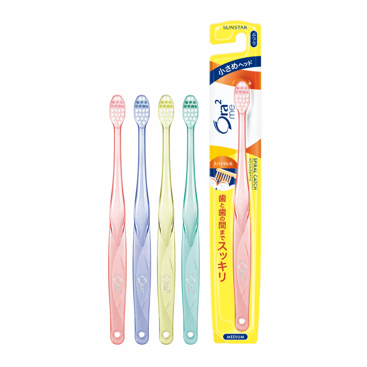 オーラツーミー ハブラシ スパイラルキャッチ ふつう / オーラツー