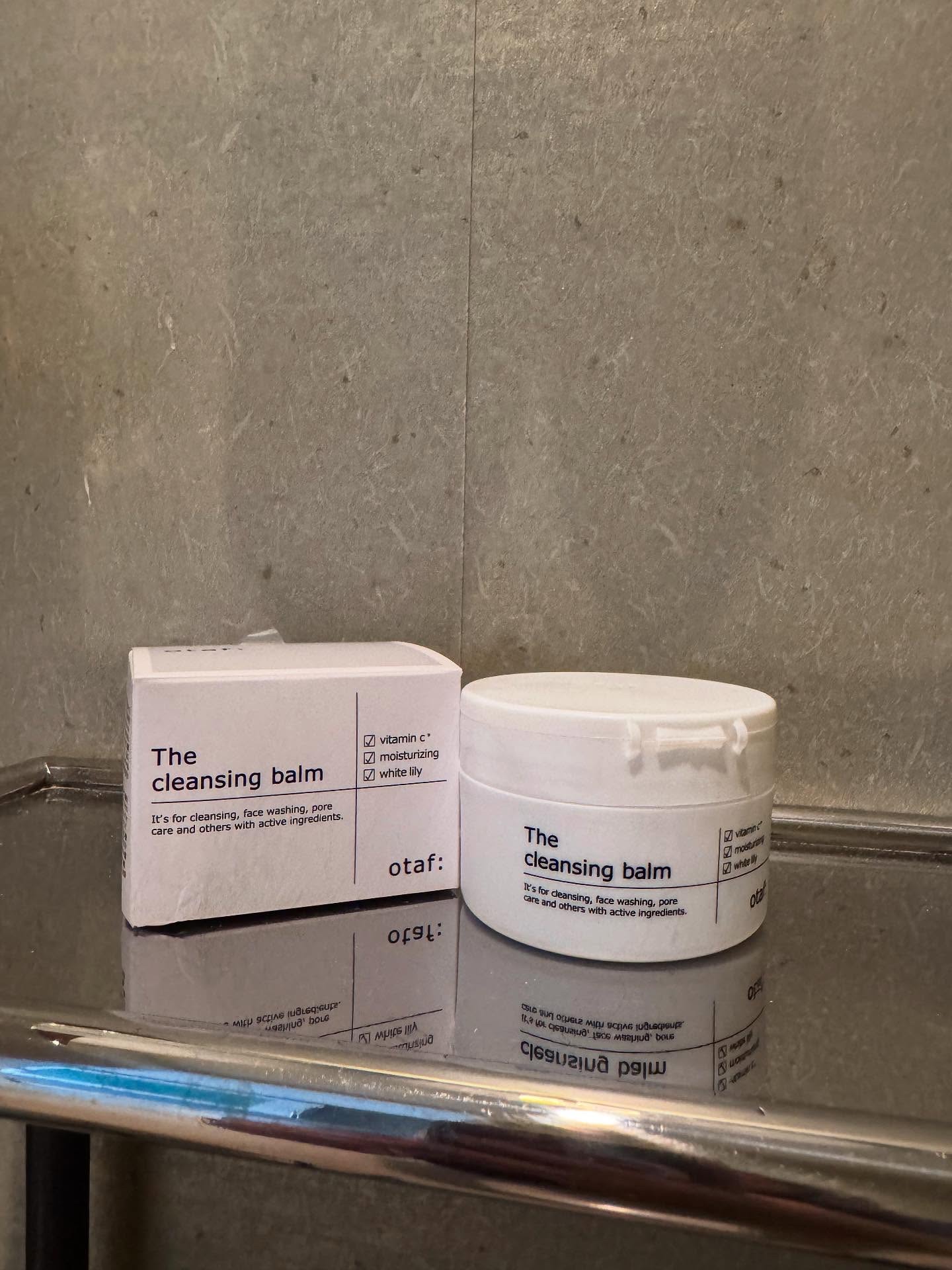 クレンジングバーム/otaf:/クレンジングバームを使ったクチコミ（1枚目）