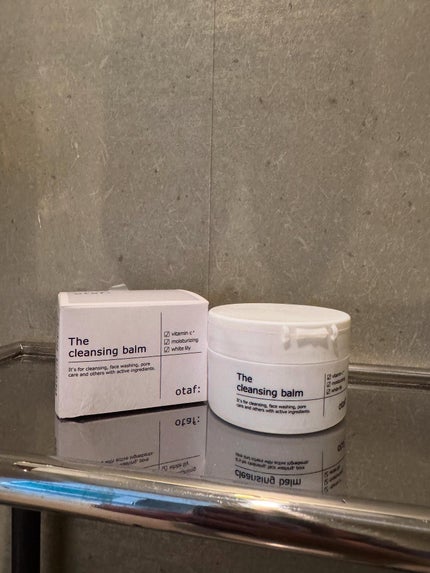 クレンジングバーム/otaf:/クレンジングバームを使ったクチコミ(1枚目)