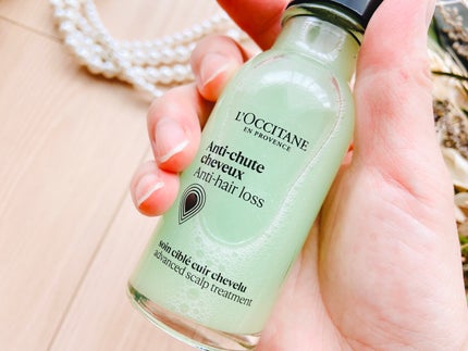 薬用 メディカル アンチヘアロスセラム/L'OCCITANE/頭皮ローションを使ったクチコミ(7枚目)