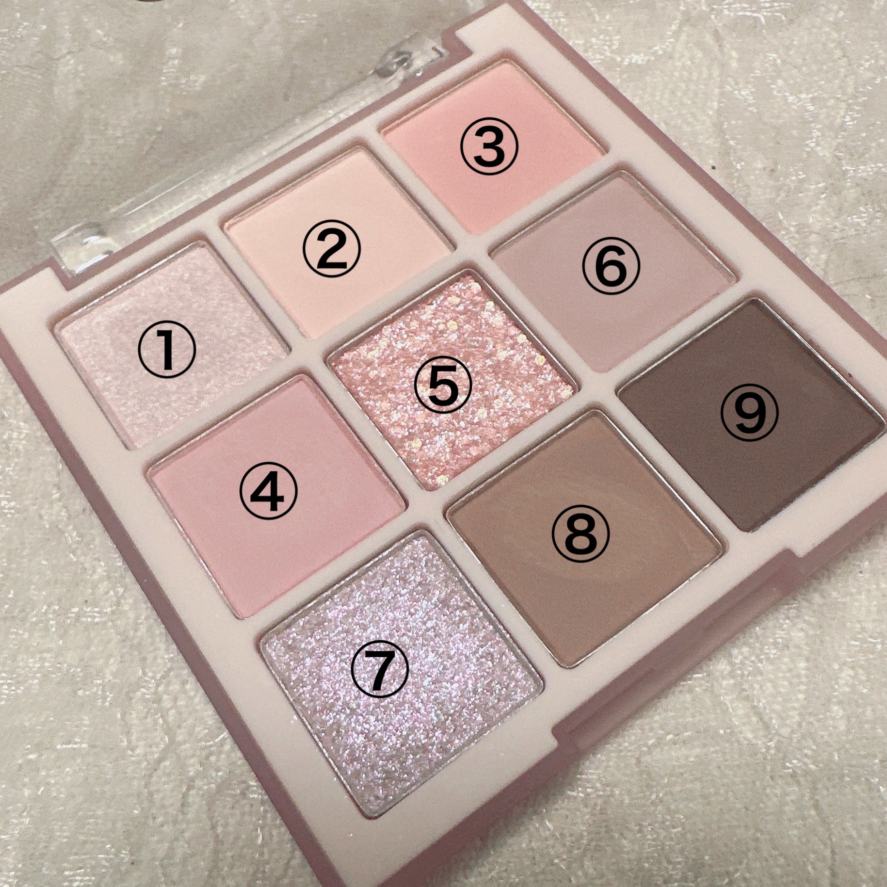 ムードブレンディングシャドウパレット/Coralhaze/アイシャドウパレットを使ったクチコミ（2枚目）