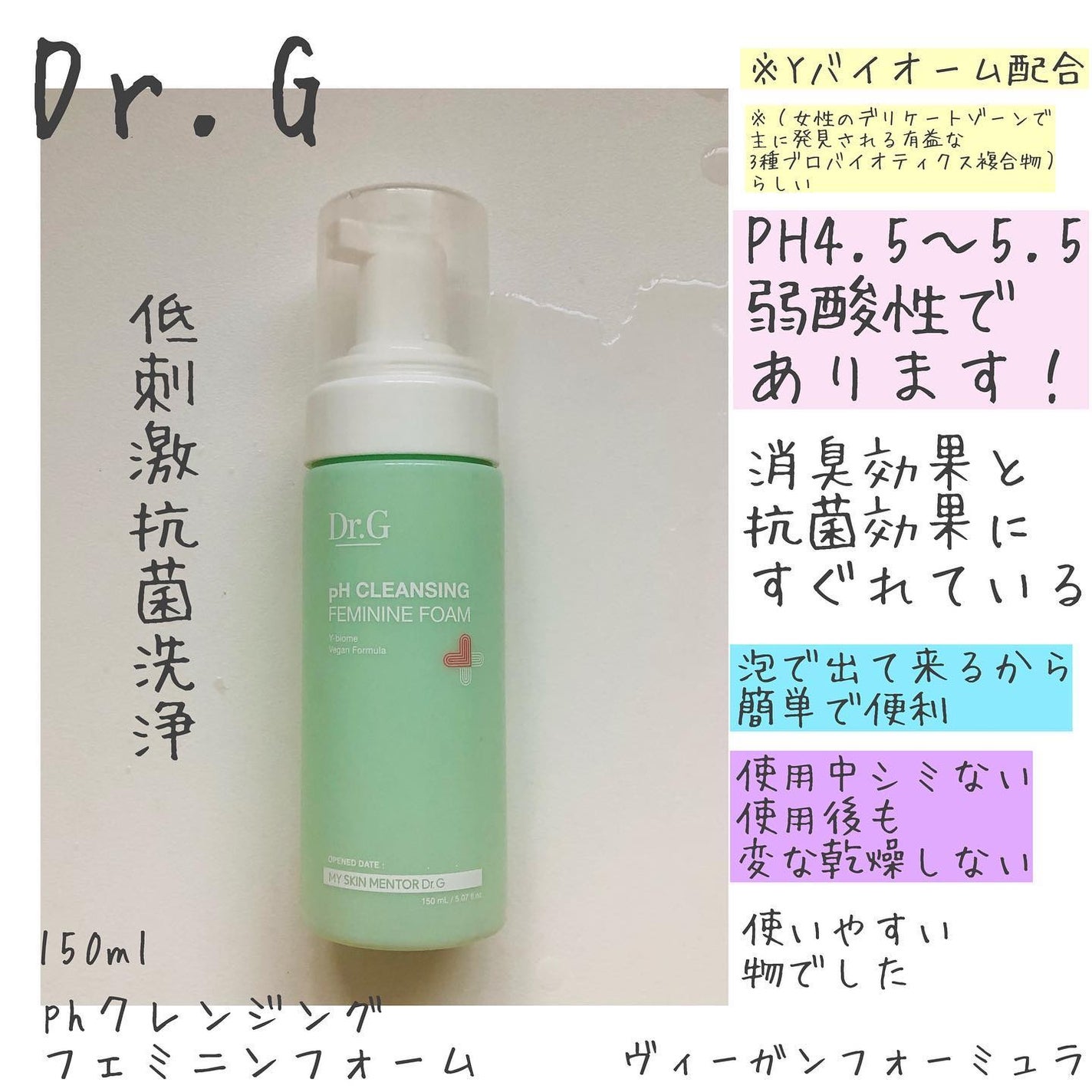 keko.701 on LIPS 「#ドクタージー PHクレンジングフェミニンフォームセット購入で..」(2枚目)