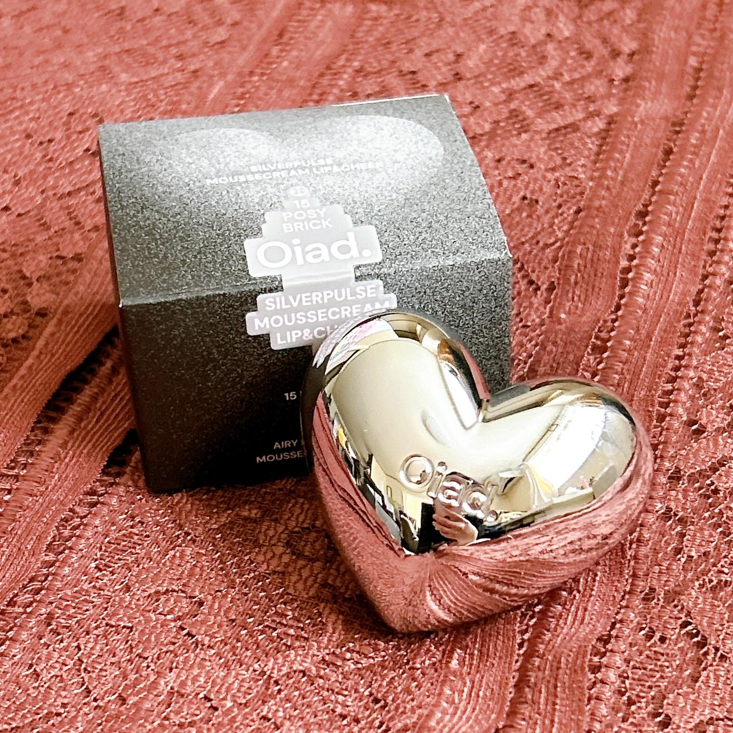 シルバーパース ムースクリーム リップ＆チーク/oiad/ジェル・クリームチークを使ったクチコミ（1枚目）