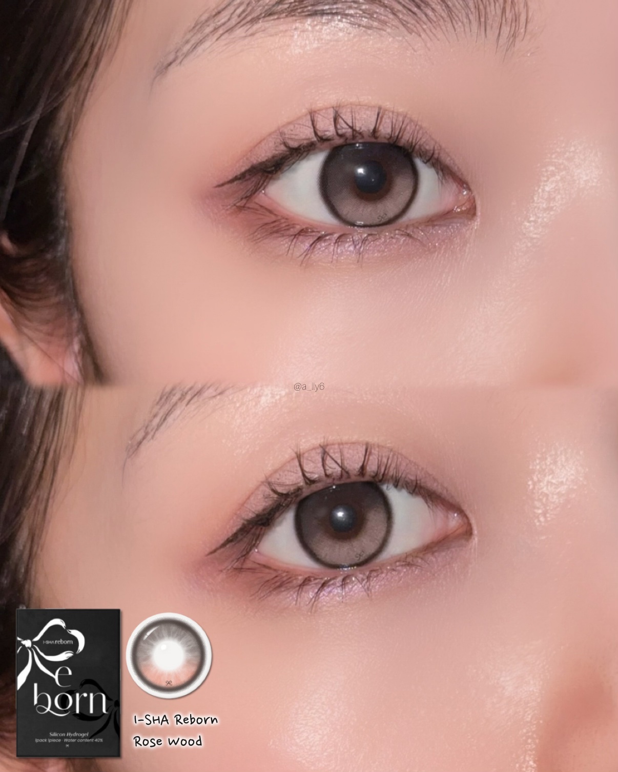 I-SHA Reborn/蜜のレンズ/１ヶ月（１MONTH）カラコンを使ったクチコミ（3枚目）