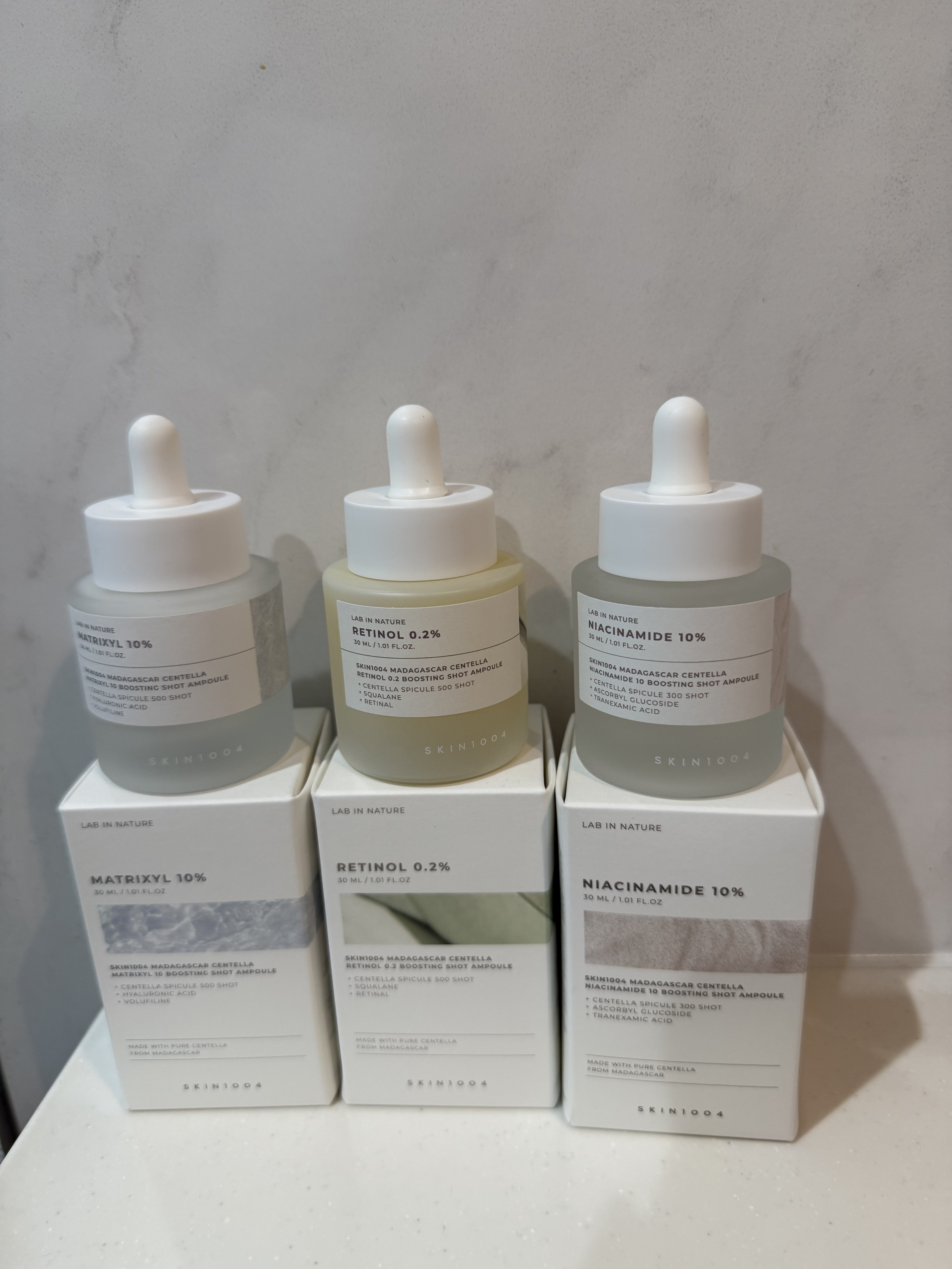 レチノール 0.2 ブースティングショット アンプル/SKIN1004/美容液を使ったクチコミ（1枚目）