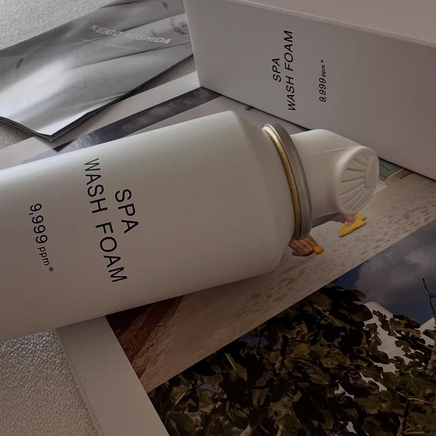 スパウォッシュフォーム（炭酸洗顔料）/EAU DE NU/DE/泡洗顔を使ったクチコミ（1枚目）