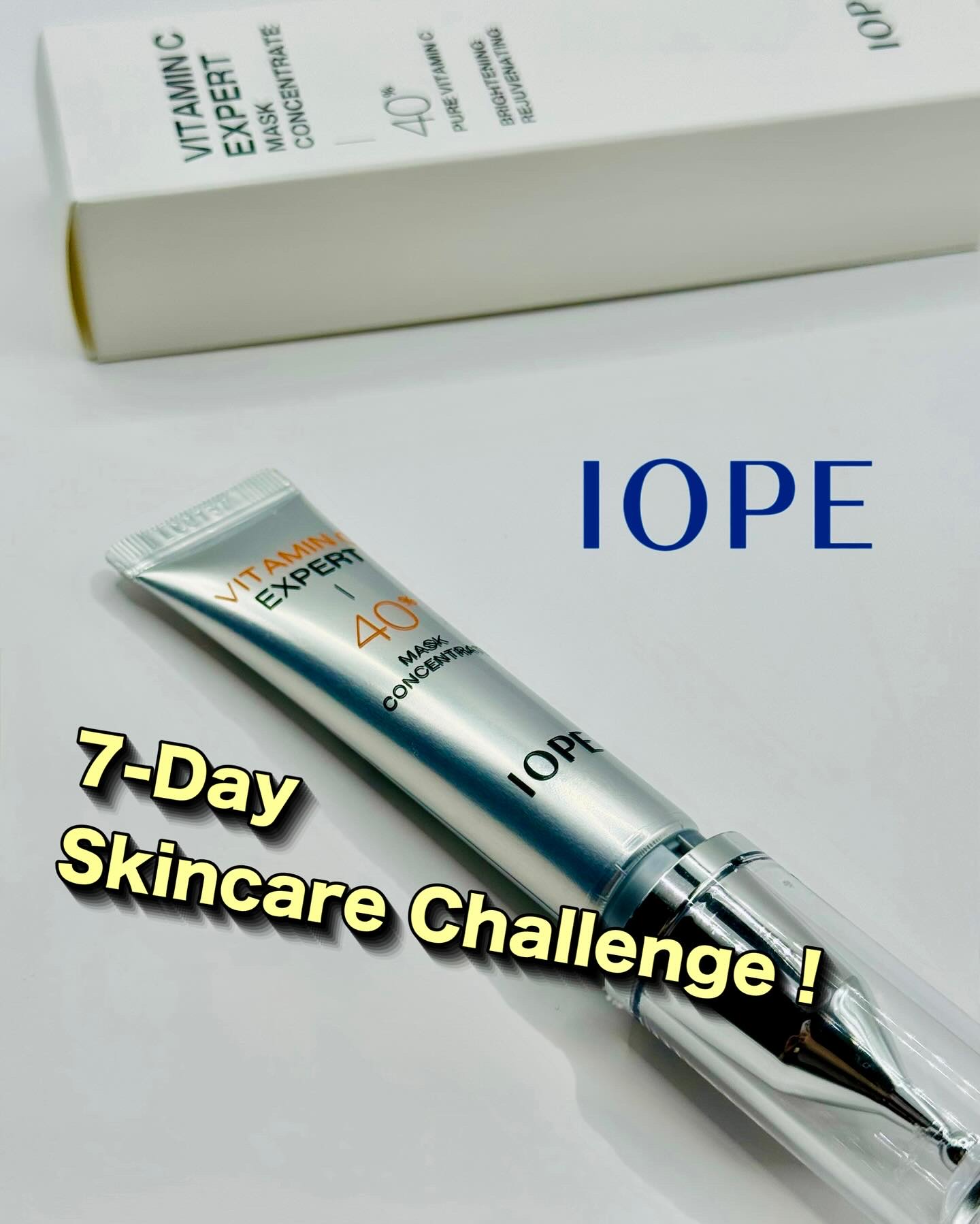 ビタミンC エキスパート40% マスクコンセントレート/IOPE/フェイスクリームを使ったクチコミ（1枚目）