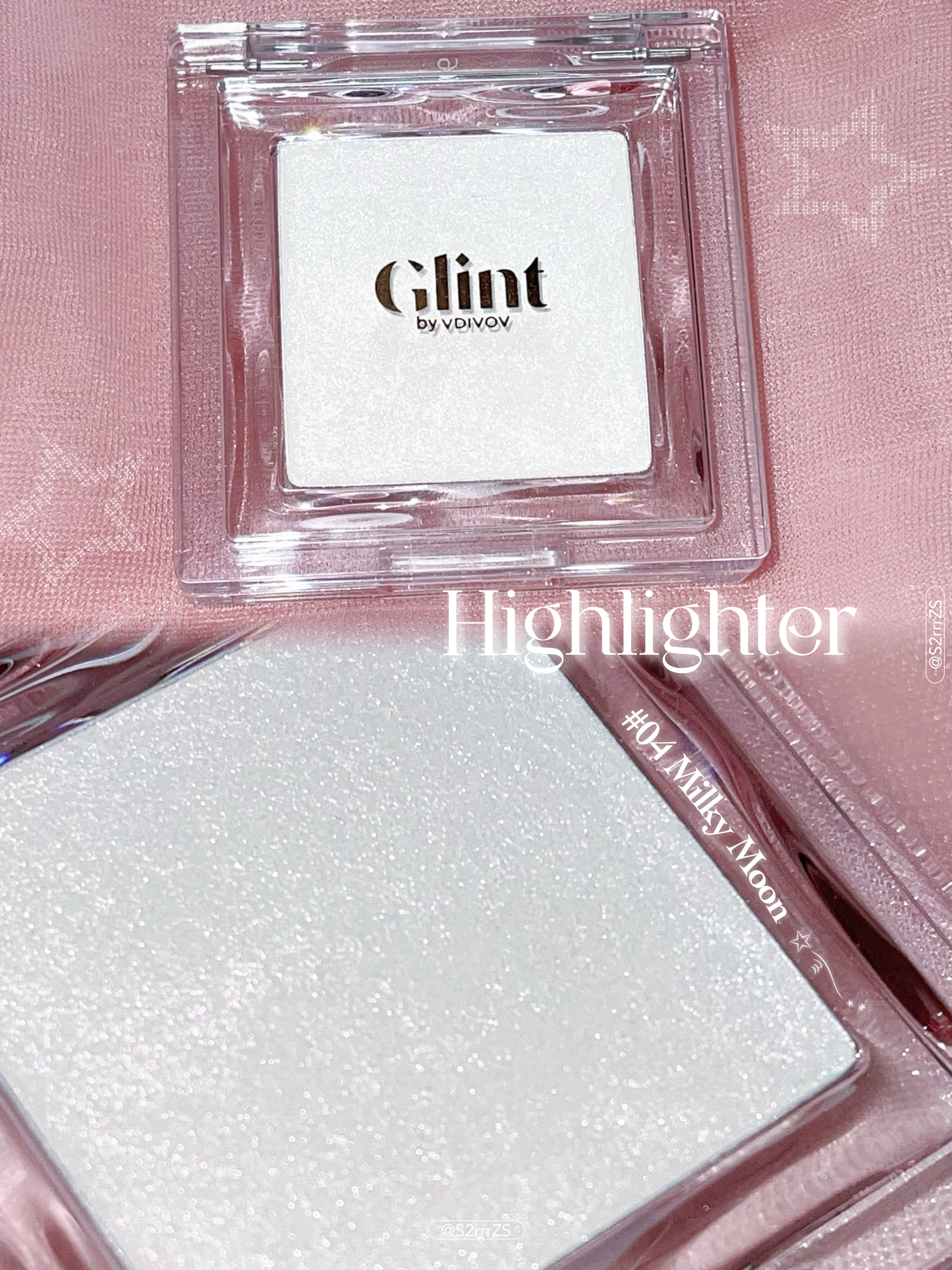 ハイライター Milky Moon/Glint/パウダーハイライトを使ったクチコミ（1枚目）