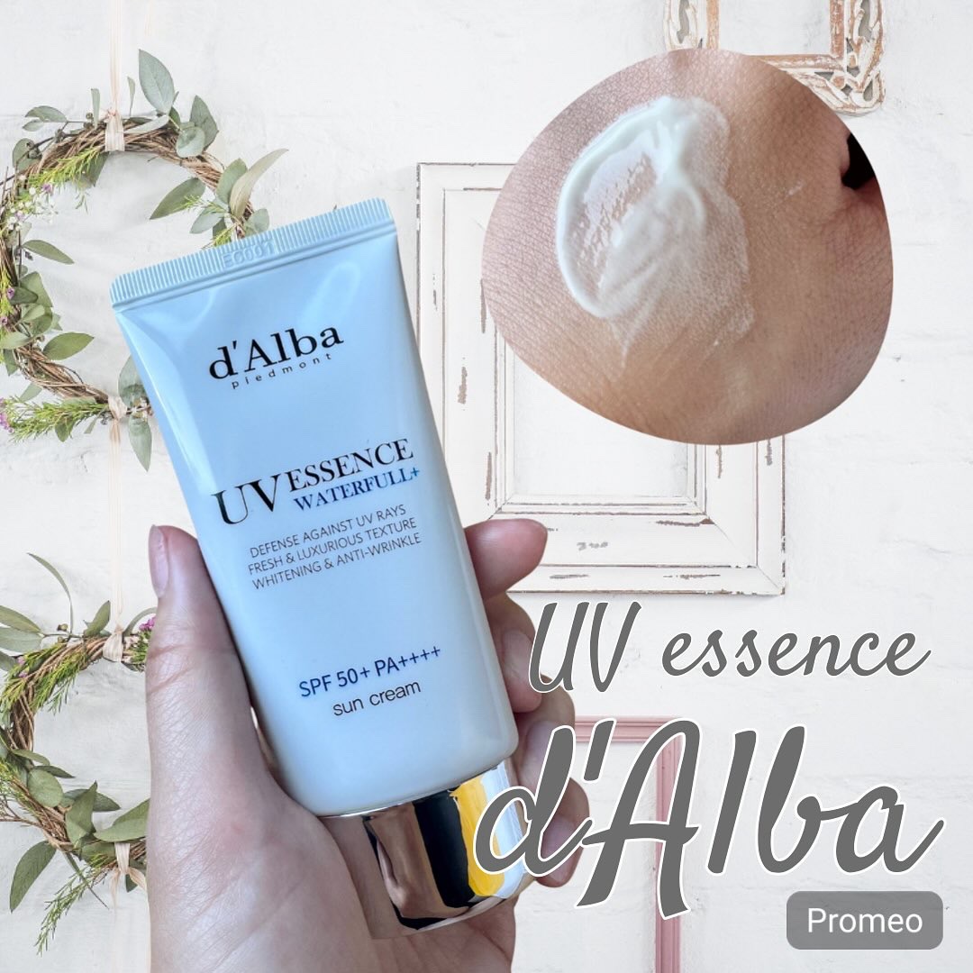 ダルバ ウォータフル エッセンス サンクリーム/ダルバ/日焼け止めクリームを使ったクチコミ（1枚目）