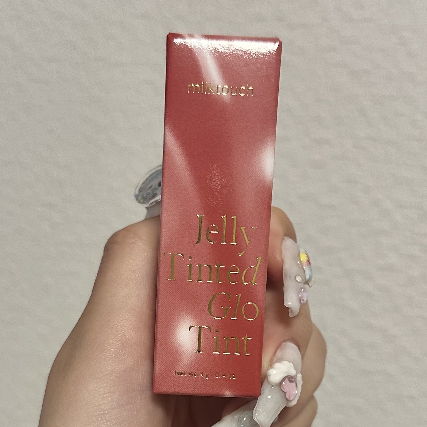 ジェリーフィットティンティッドグロウティント 05 アップルポム(Apple Pom)/Milk Touch/リップティントを使ったクチコミ（3枚目）