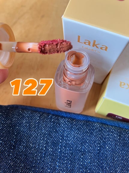 フルーティーグラムティント/Laka/リップティントを使ったクチコミ(4枚目)