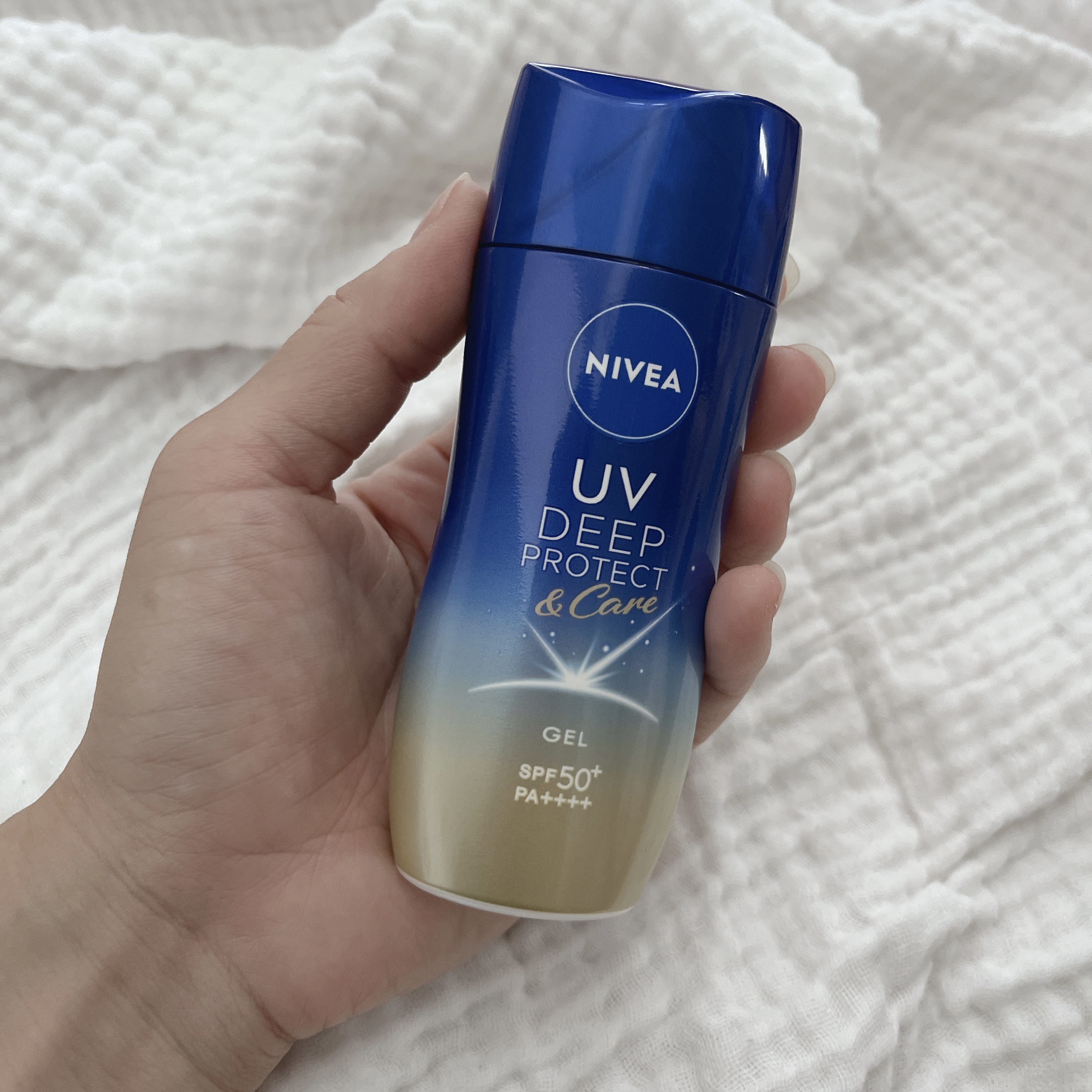 ニベアUV ディープ プロテクト＆ケア ジェル/ニベア/日焼け止めジェルを使ったクチコミ（1枚目）