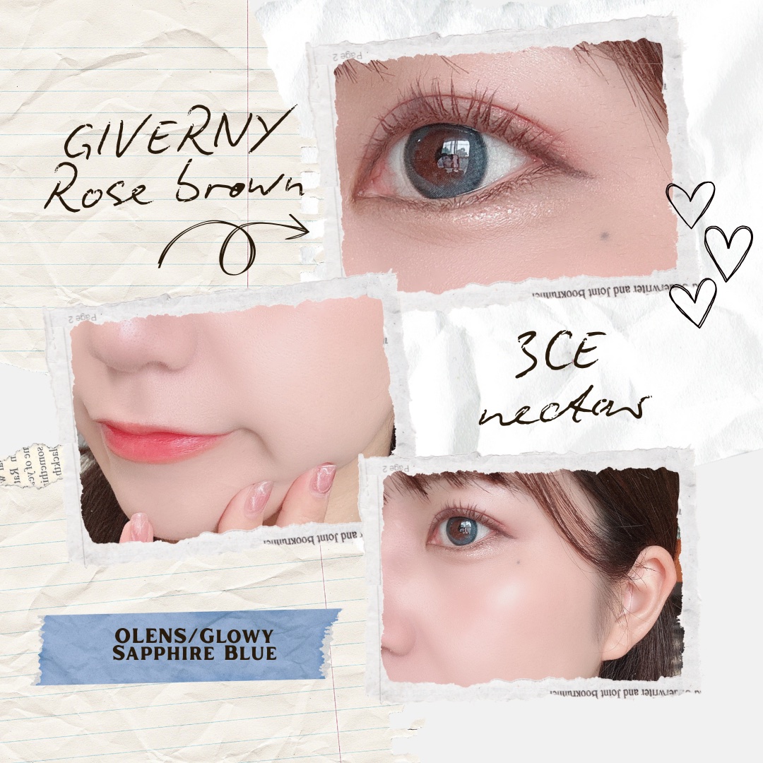 Glowy 1day/OLENS/ワンデー（１DAY）カラコンを使ったクチコミ（2枚目）