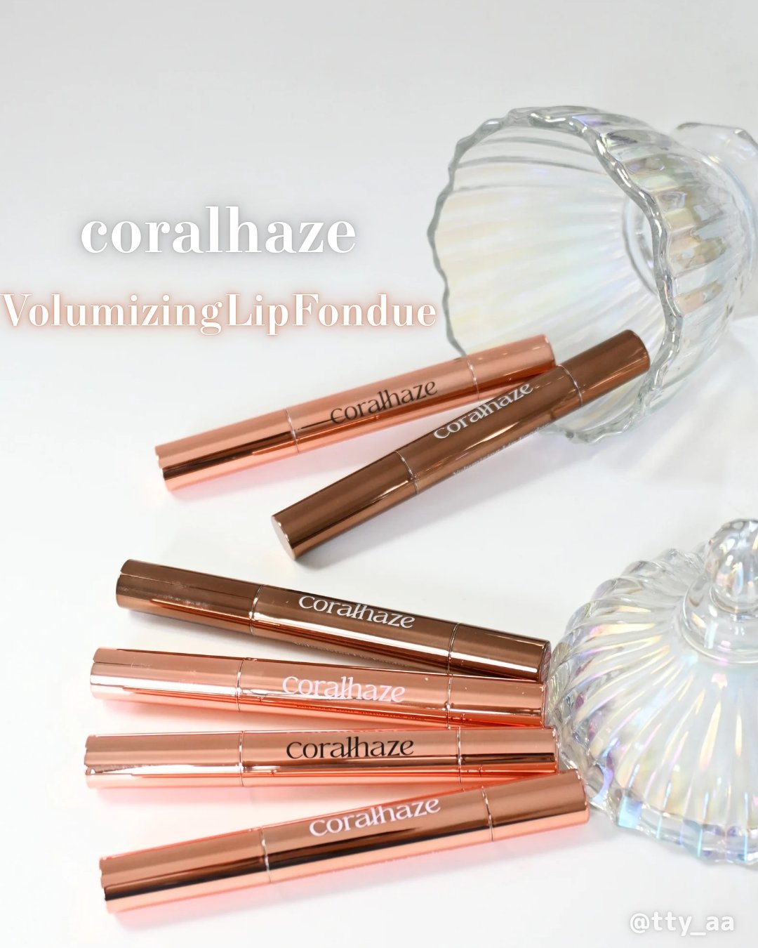 ボリューマイジングフォンデュリップ/Coralhaze/口紅を使ったクチコミ（1枚目）