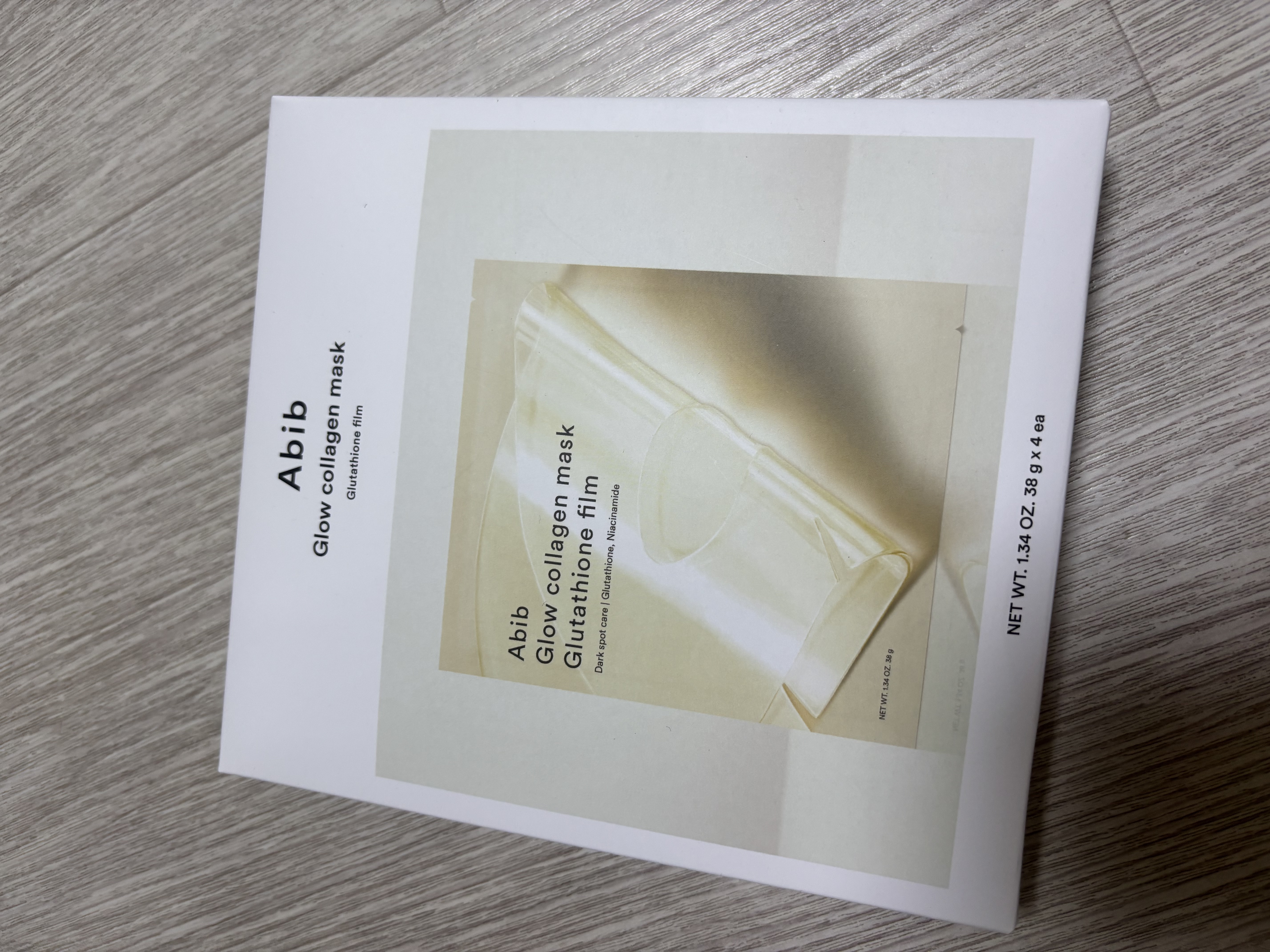 グルタチオンフィルムコラーゲンマスク/Abib /シートマスク・パックを使ったクチコミ（1枚目）