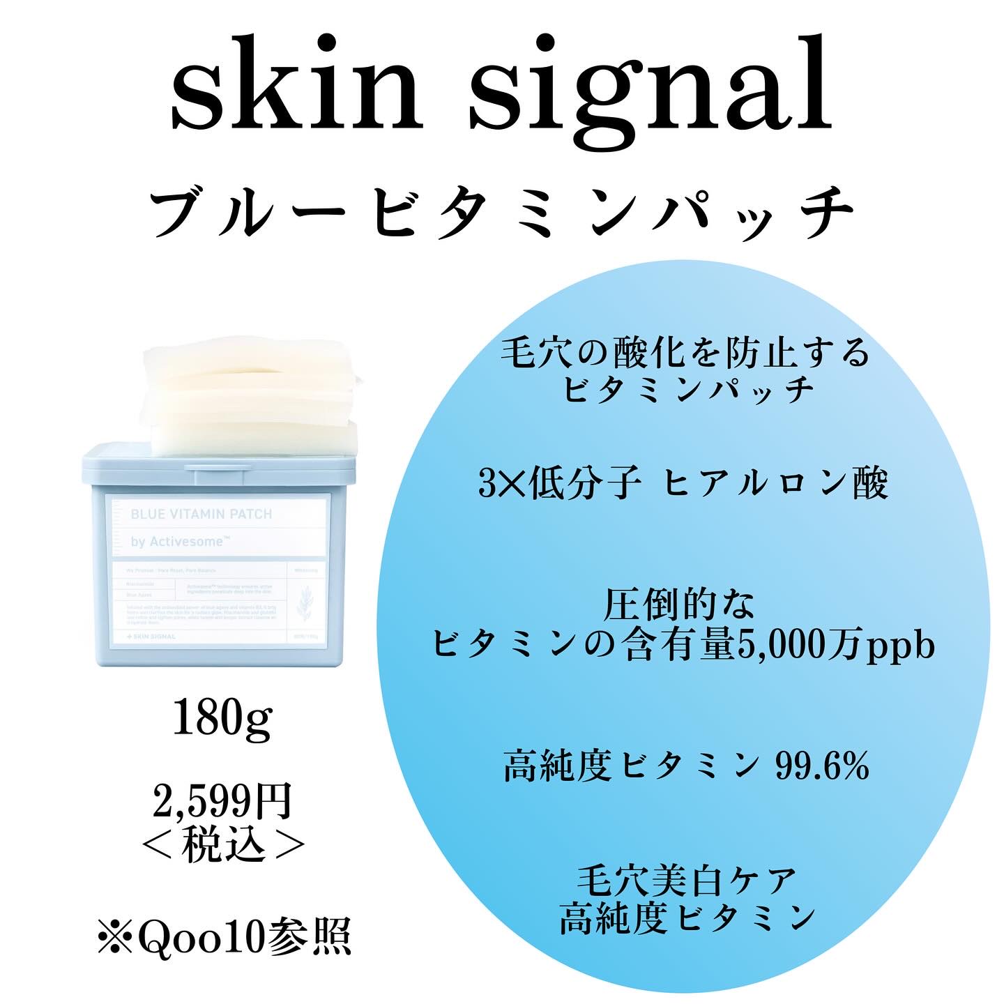 ブルービタミンパッチ/SKIN SIGNAL/シートマスク・パックを使ったクチコミ（3枚目）