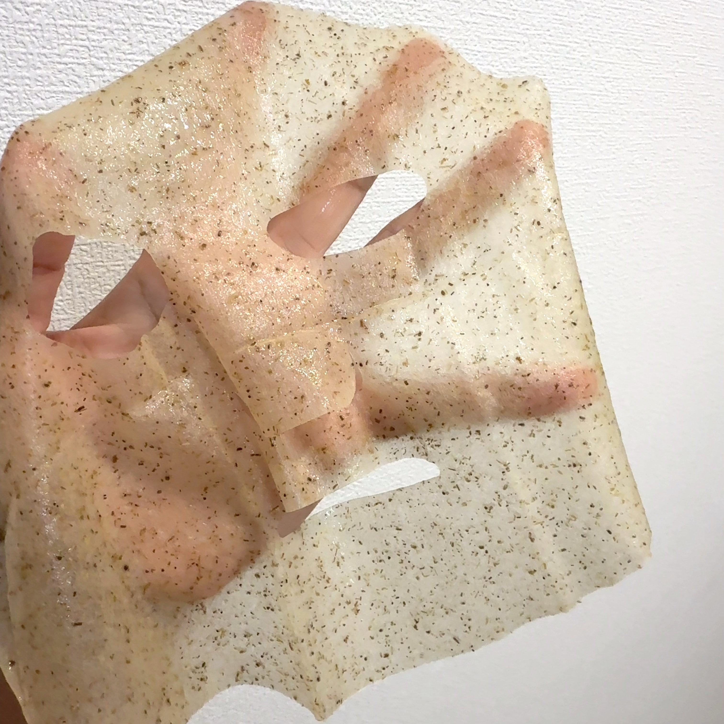 ツボクサスージングハイドロヨモギマスク/LIALUSTER/シートマスク・パックを使ったクチコミ（3枚目）