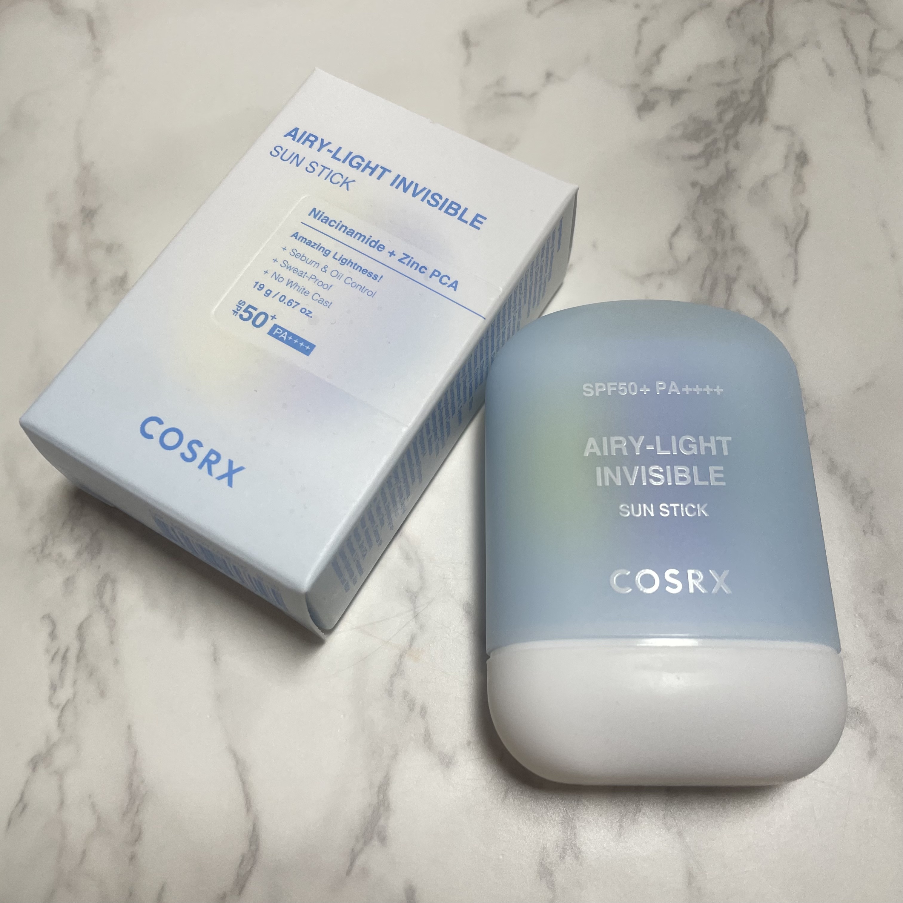 エアリーライト 透明UVスティック/COSRX/日焼け止めスティックを使ったクチコミ（1枚目）