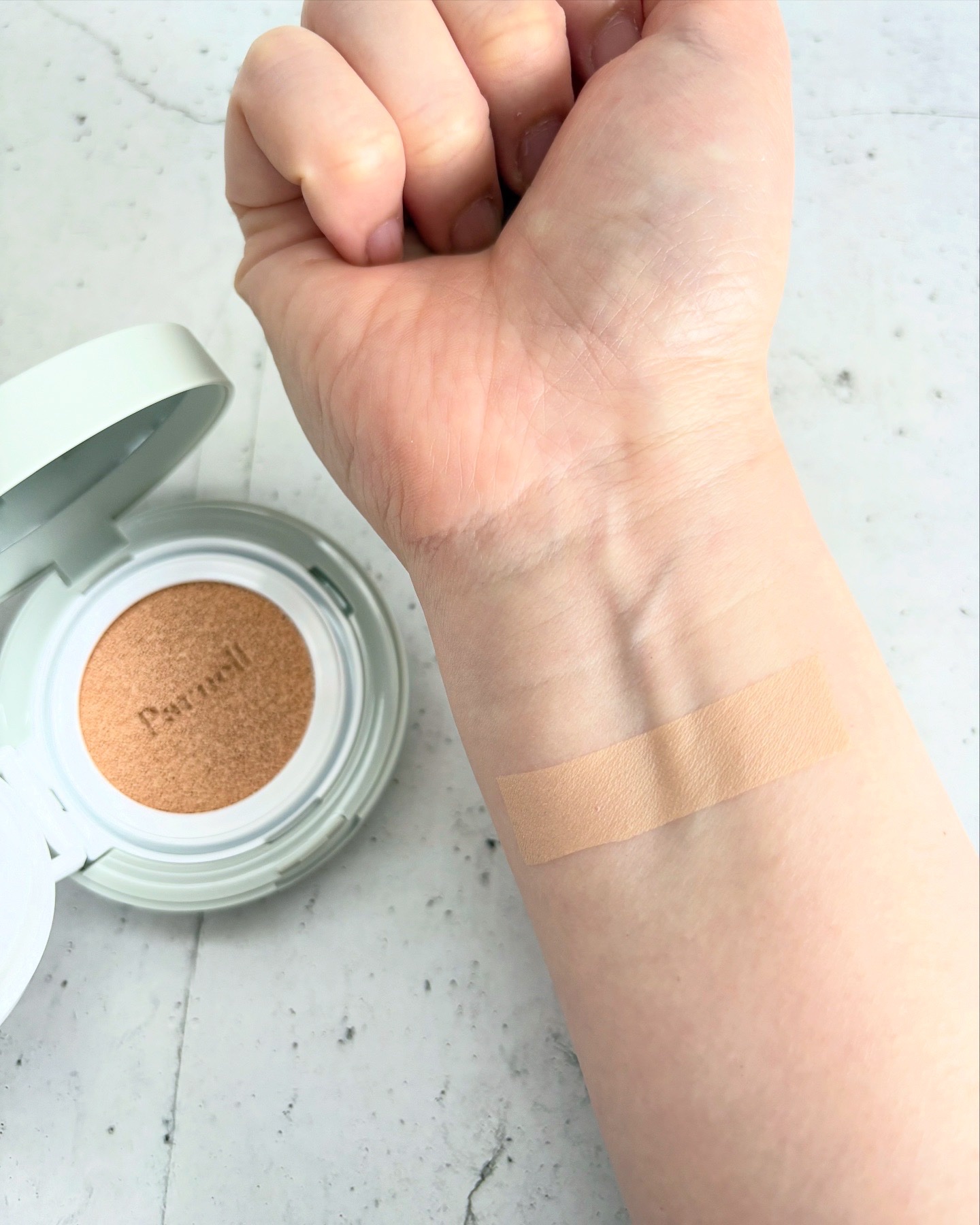 シカマヌ　セラム　イン　マット　クッション/parnell/クッションファンデーションを使ったクチコミ（3枚目）