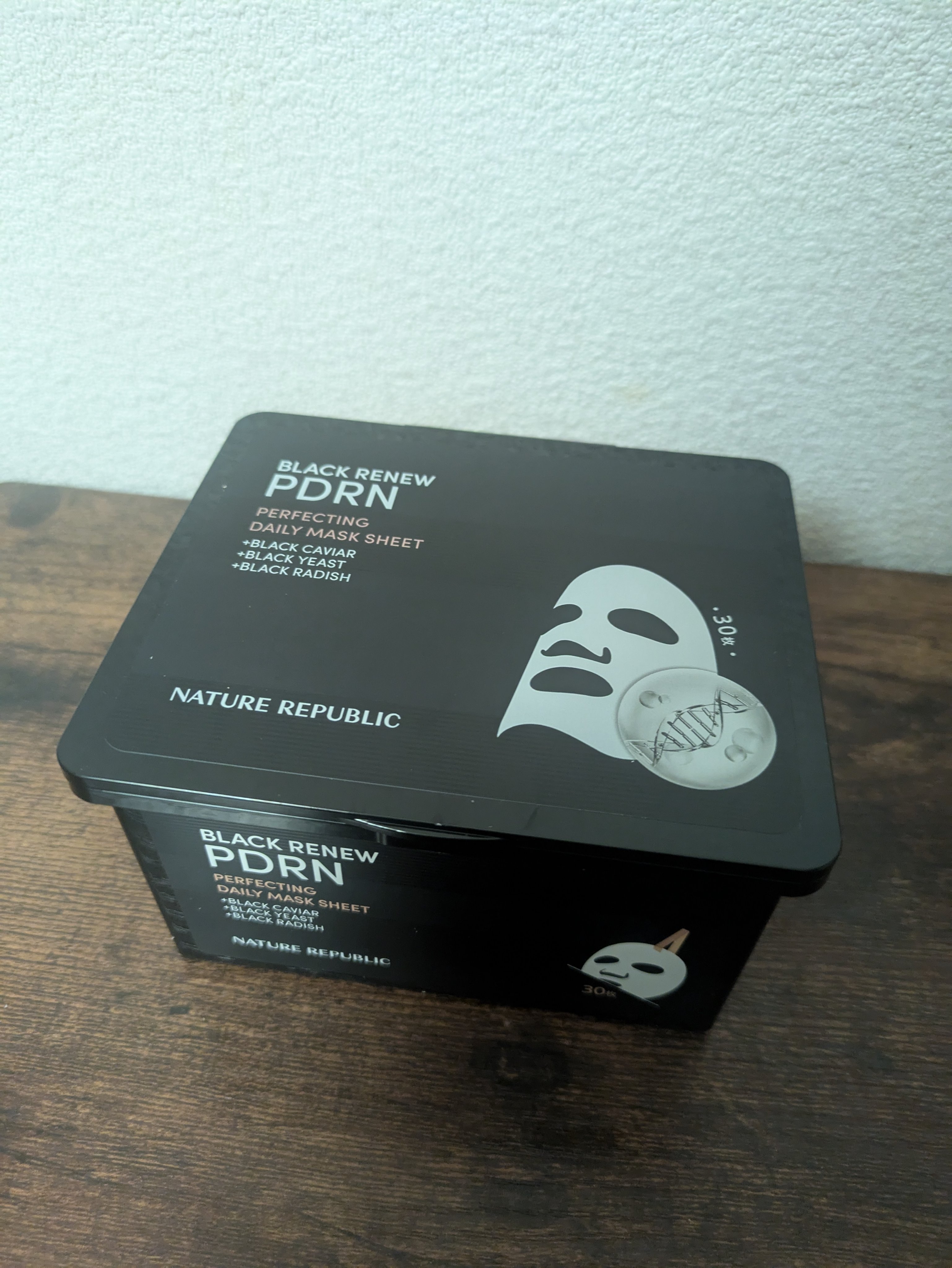 ブラックPDRN デイリーシートマスク/ネイチャーリパブリック/シートマスク・パックを使ったクチコミ（2枚目）