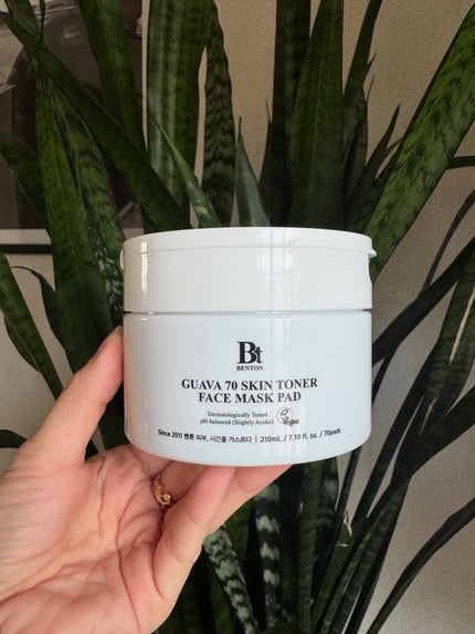 グアバ 70スキントナーパッド /BENTON/トナーパッドを使ったクチコミ(1枚目)