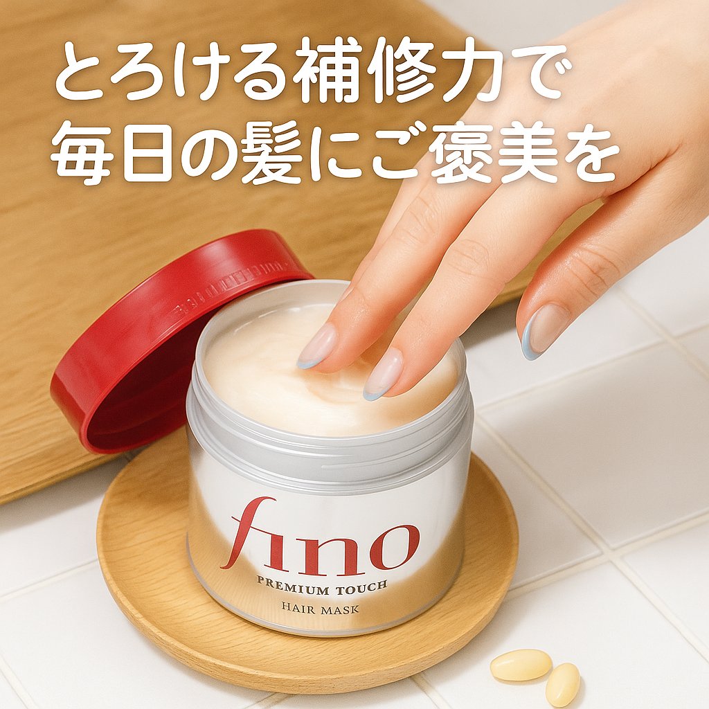 フィーノ　プレミアムタッチ　濃厚美容液ヘアマスク/フィーノ/ヘアマスク・ヘアパックを使ったクチコミ（1枚目）
