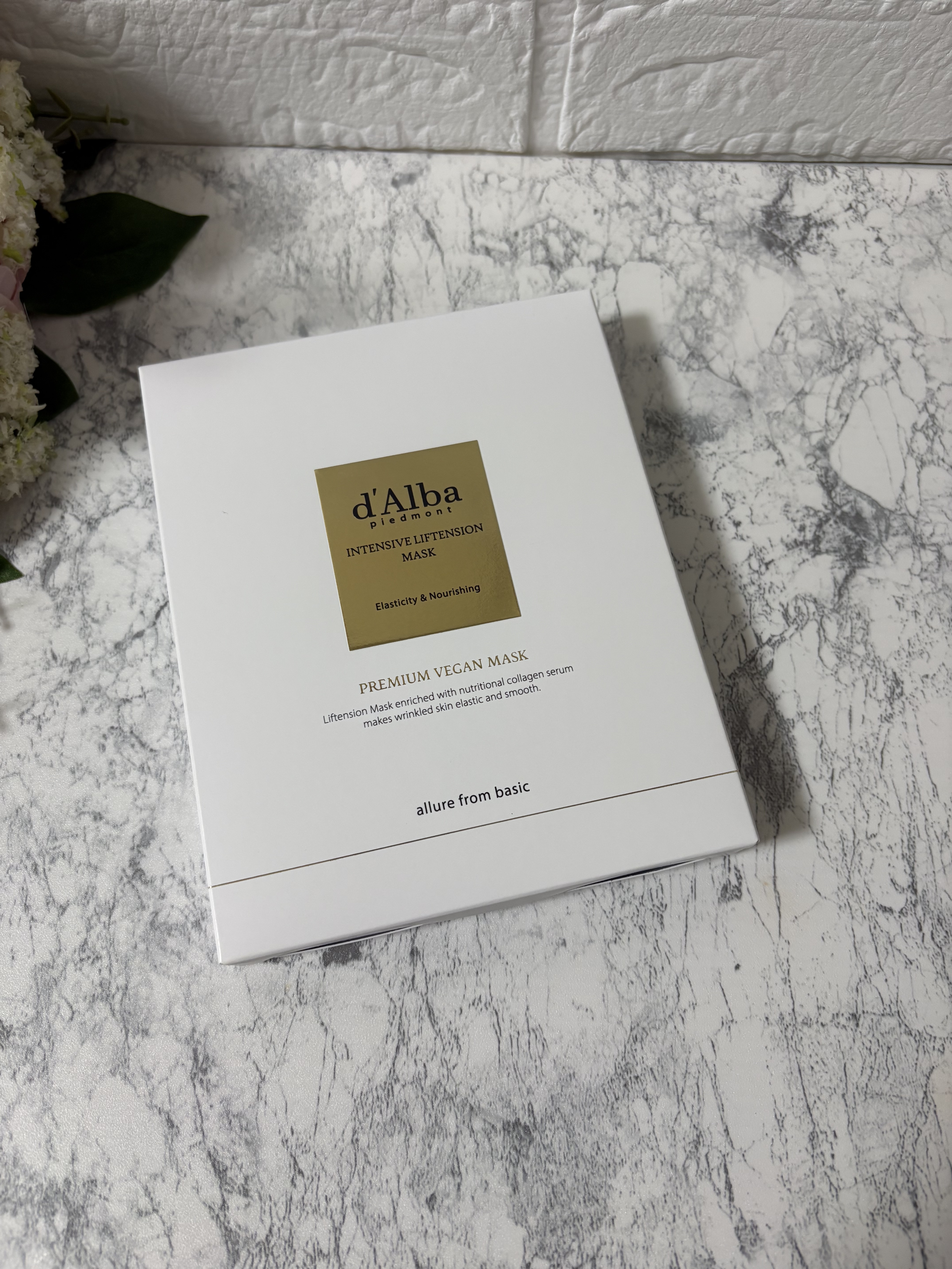 ホワイトトリュフナリシングトリートメントマスク/ダルバ/シートマスク・パックを使ったクチコミ（2枚目）