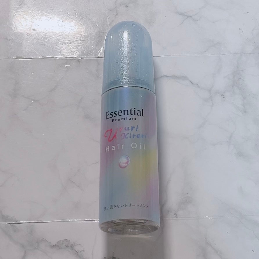 エッセンシャル プレミアム うるりキラリオイル/エッセンシャル/ヘアオイルを使ったクチコミ(1枚目)
