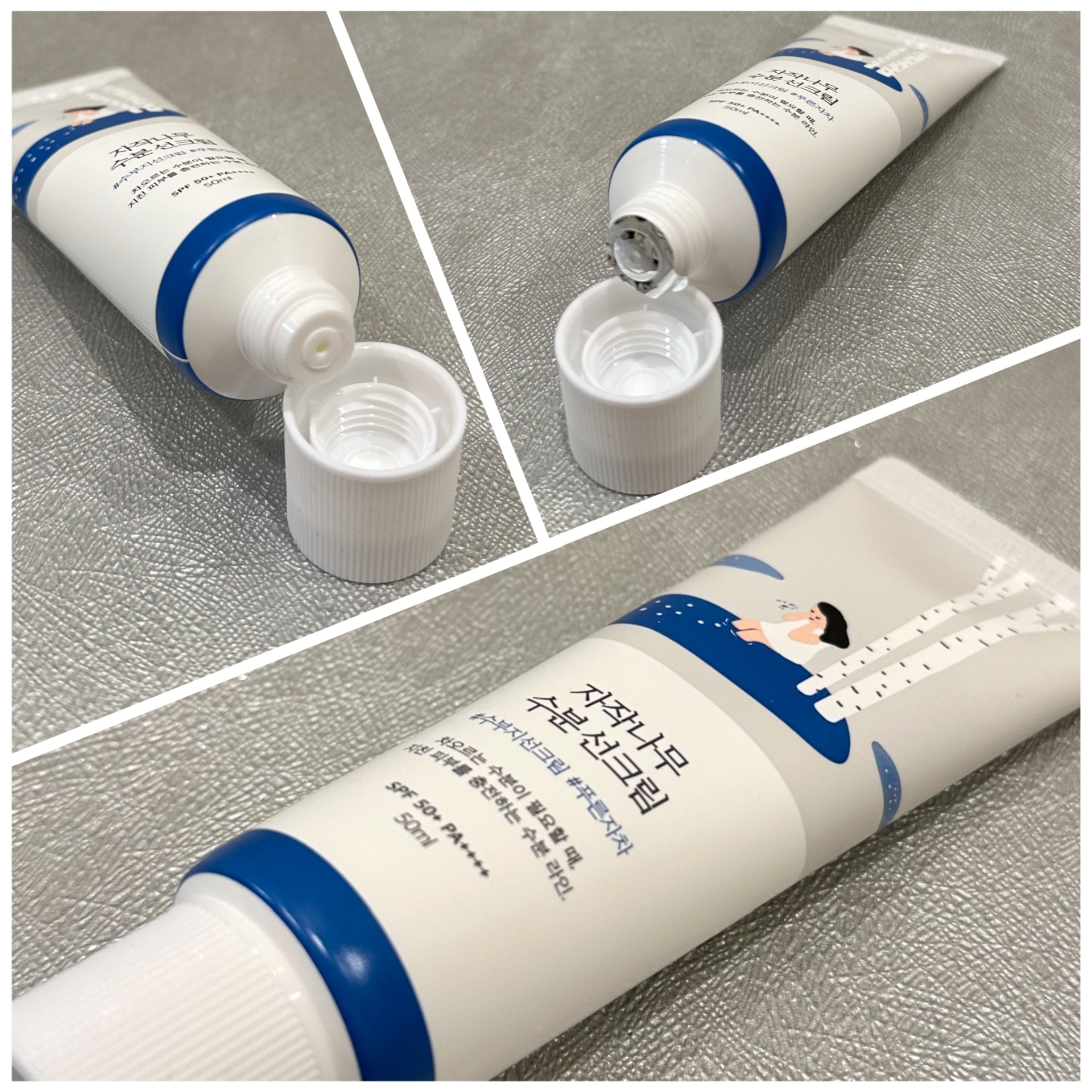 白樺水分uvクリーム/ROUND LAB/日焼け止めクリームを使ったクチコミ（2枚目）