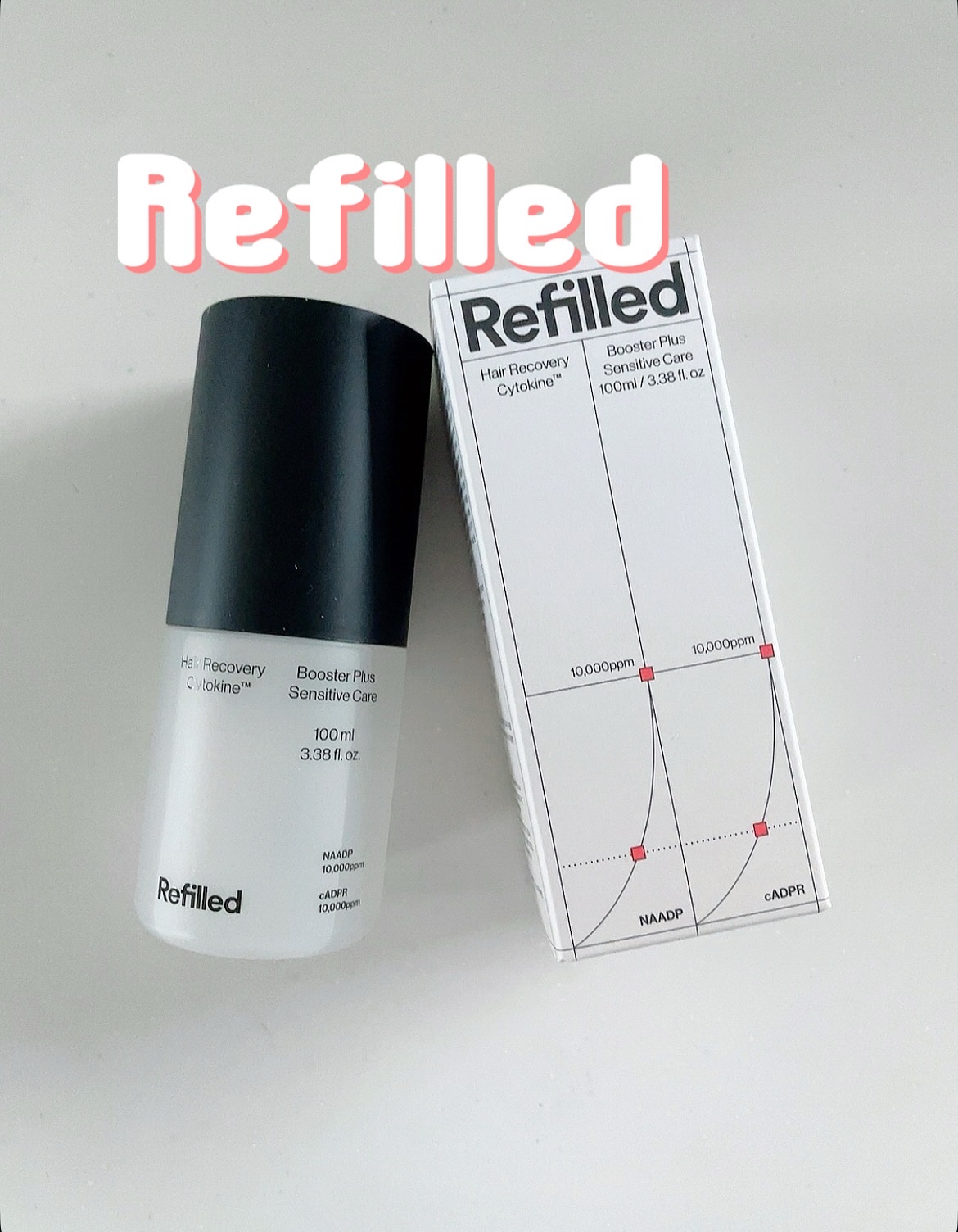 サイトカイン ブースター/Refilled/頭皮ローションを使ったクチコミ（1枚目）