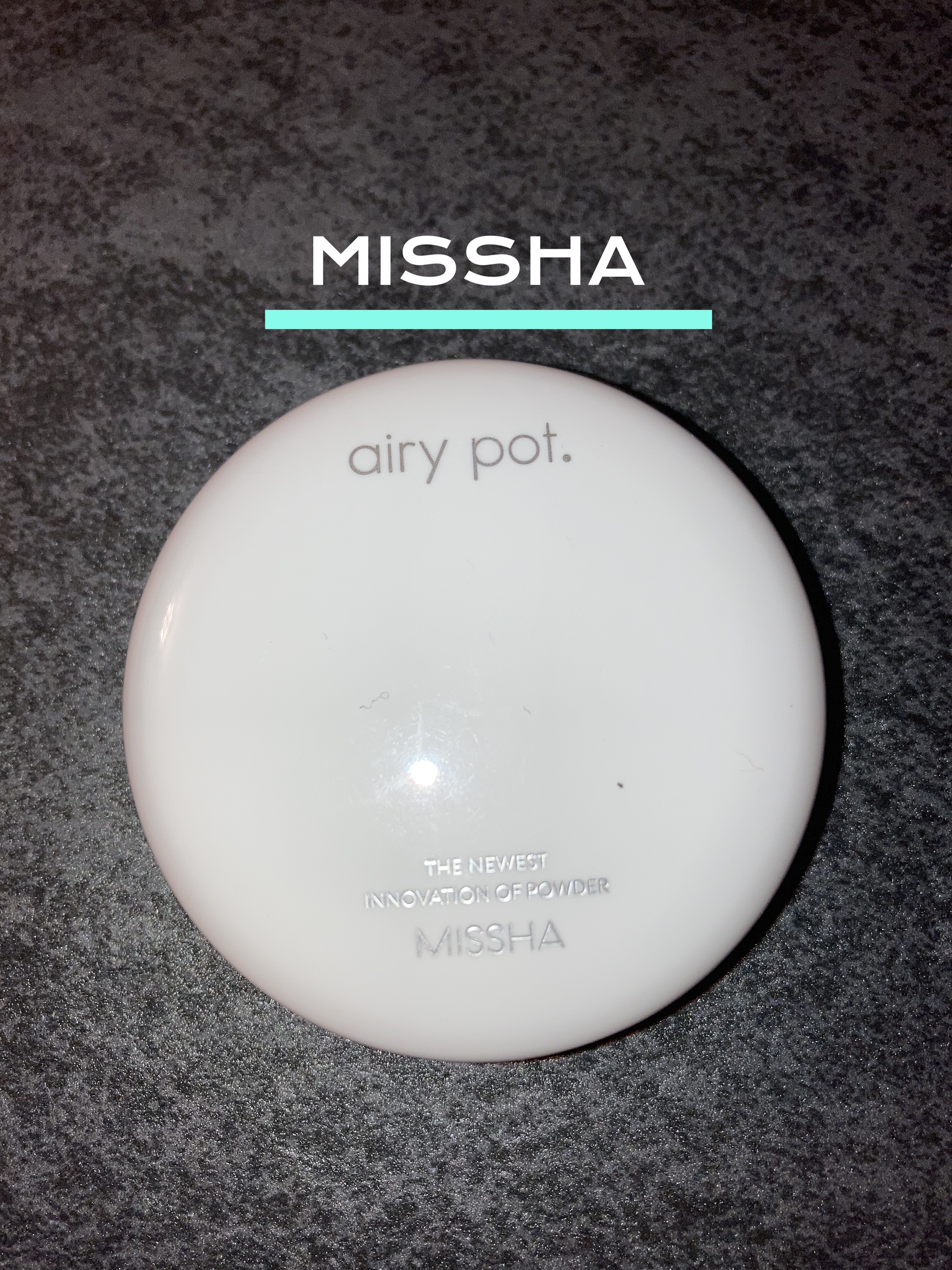 エアリーポット プレストパウダー/MISSHA/プレストパウダーを使ったクチコミ（1枚目）