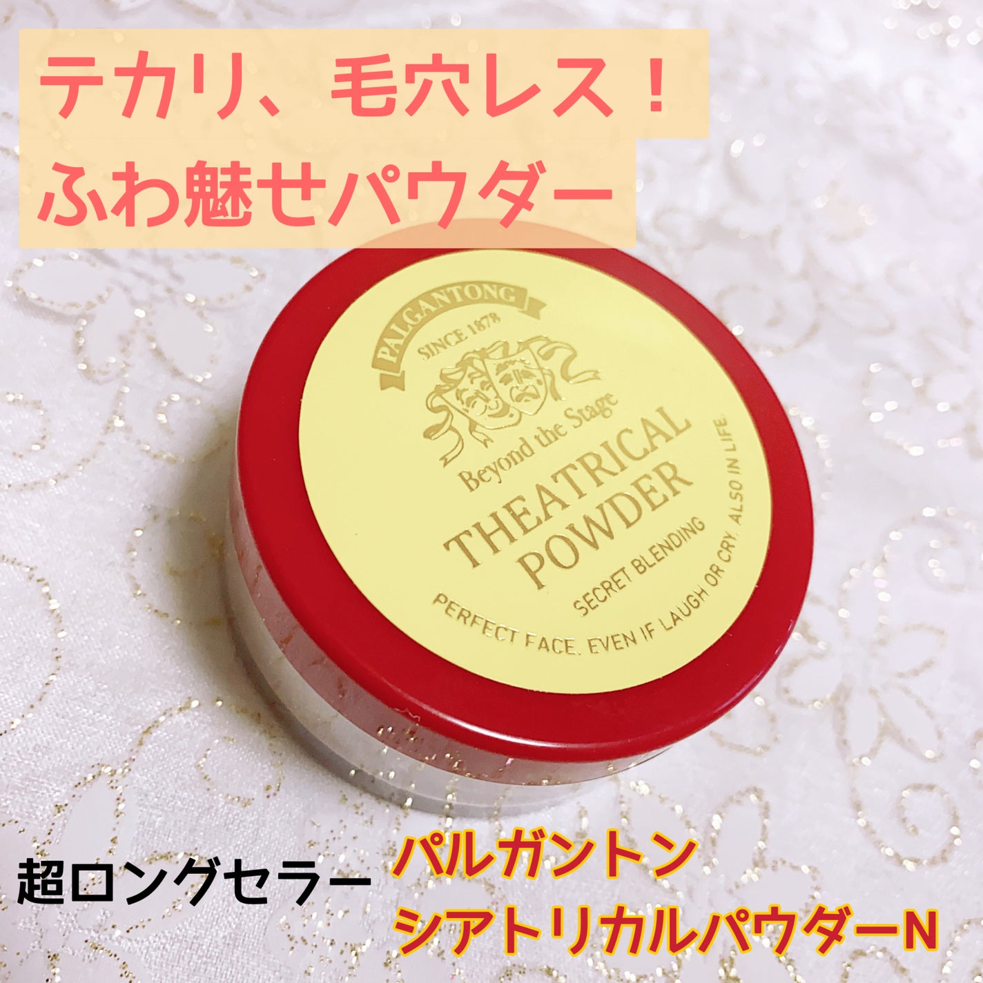 シアトリカルパウダーN/パルガントン/ルースパウダーを使ったクチコミ(1枚目)