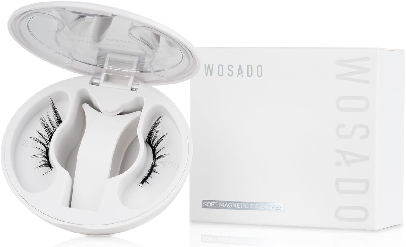 WOSADO マグネット式つけまつ毛 NO.24 Foxy Black(幅 21.5mm)