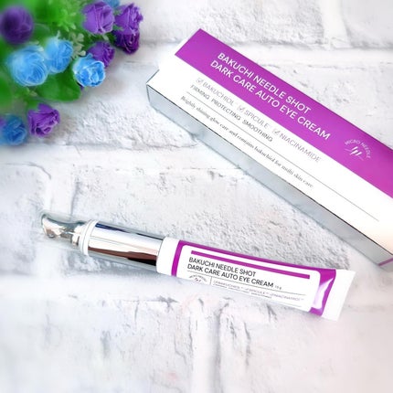 BAKUCHI NEEDLE SHOT DARK CARE AUTO EYE CREAM/LIALUSTER/アイケア・アイクリームを使ったクチコミ(4枚目)