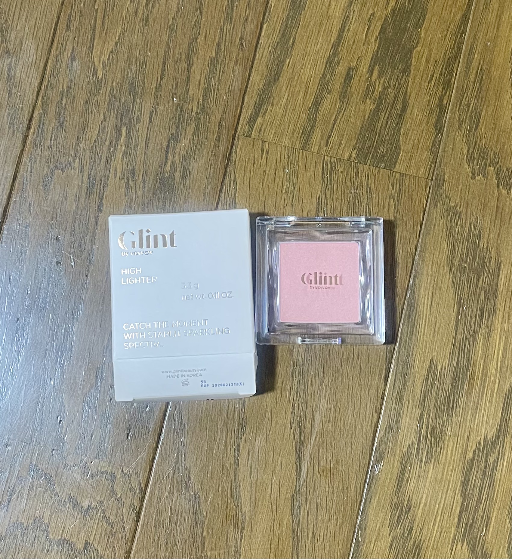 ハイライター Peach Quartz/Glint/パウダーハイライトを使ったクチコミ（1枚目）