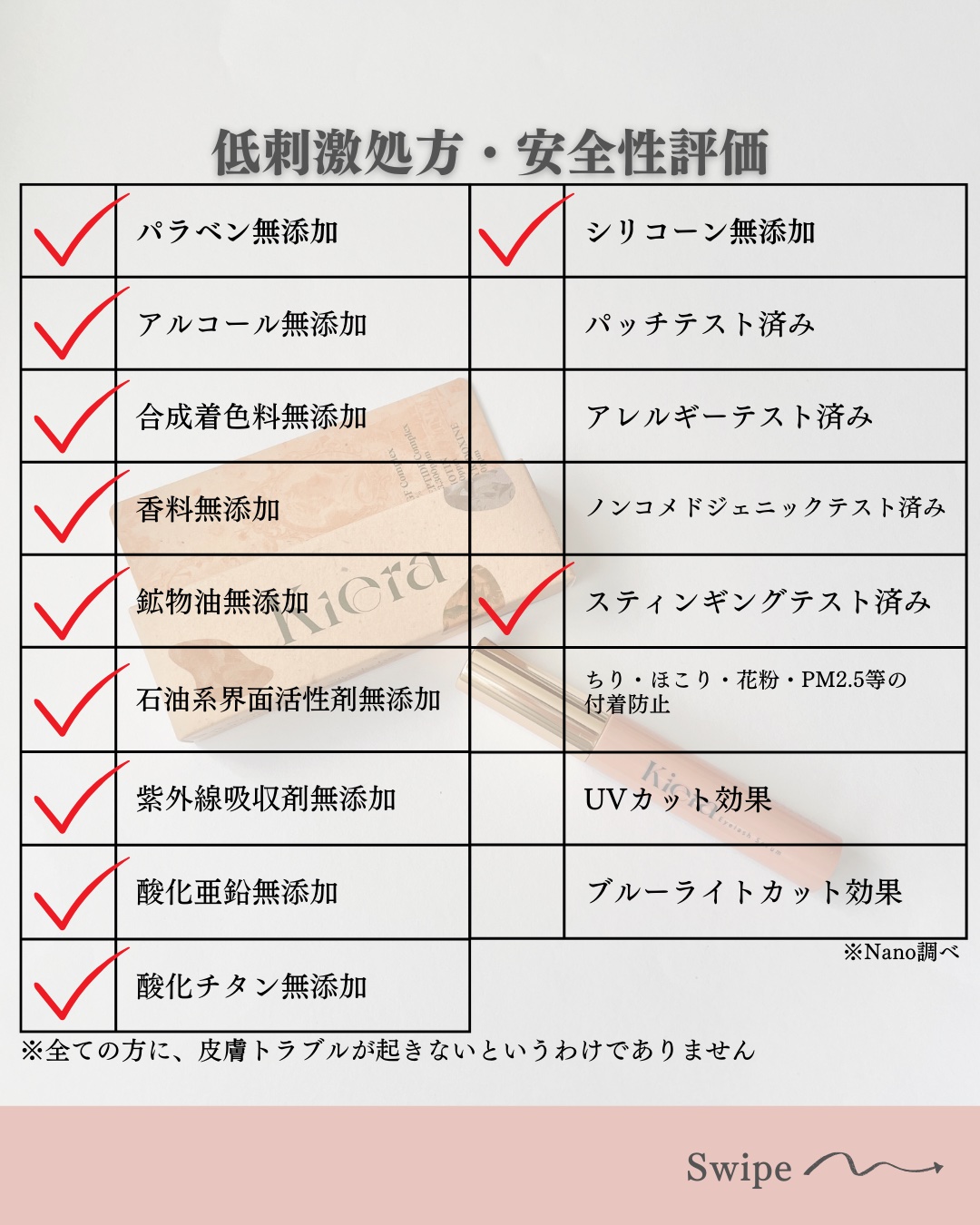 Blooming Eyelash Serum(透明)/KIERA/まつげ美容液を使ったクチコミ（3枚目）