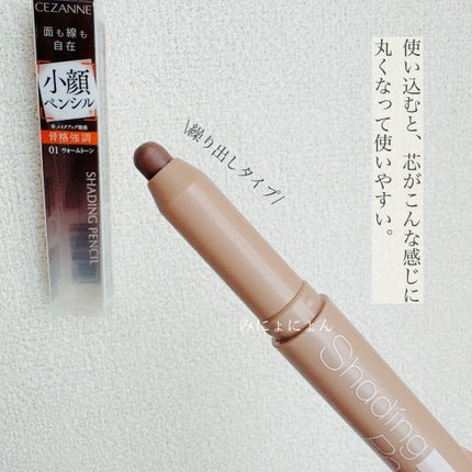 シェーディングペンシル/CEZANNE/ハイライト・シェーディングを使ったクチコミ(2枚目)