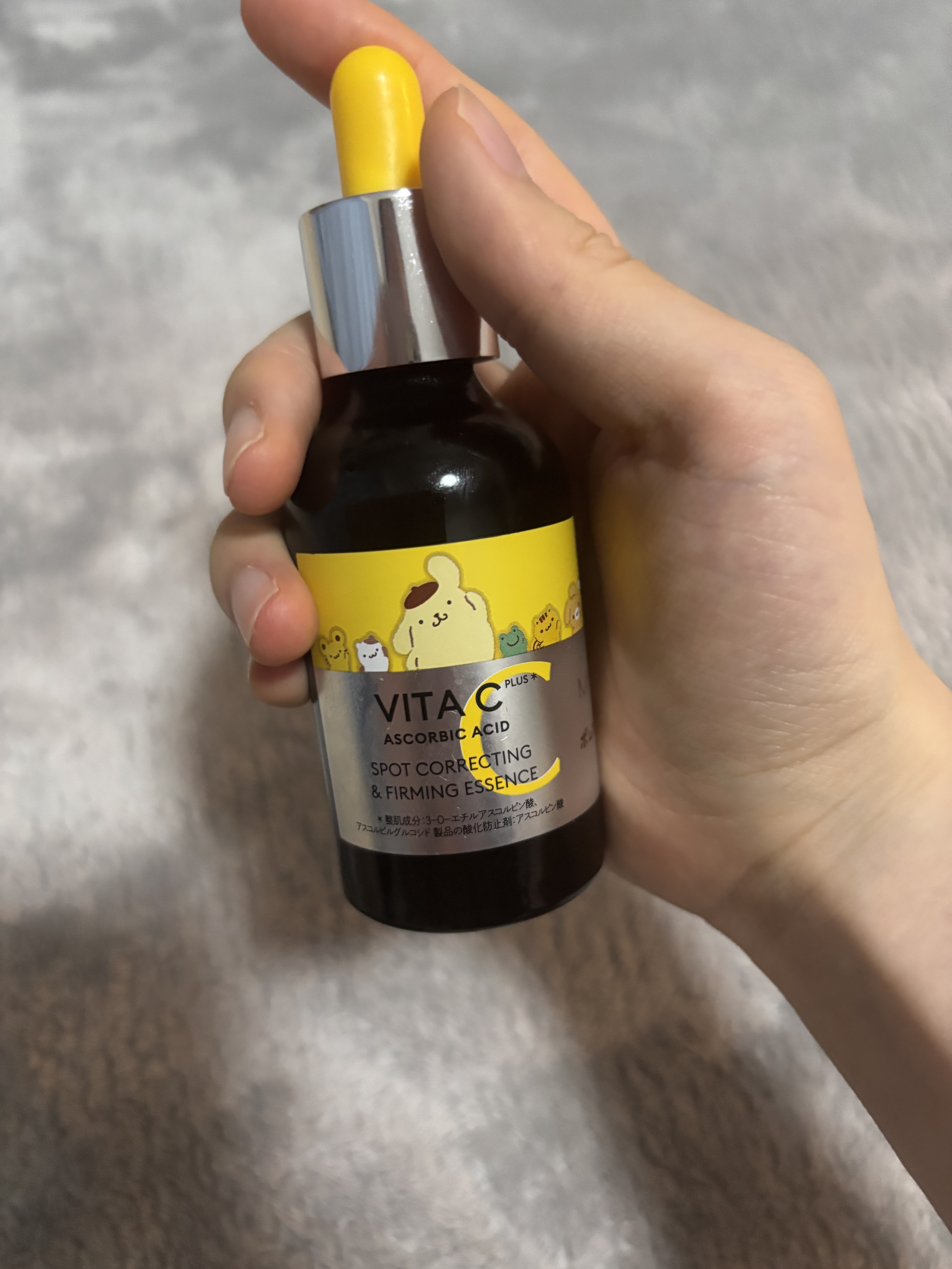 ミシャ ビタシープラス 美容液【日本処方】 ポムポムプリン 30ml【日本処方】(限定)/MISSHA/美容液を使ったクチコミ（1枚目）