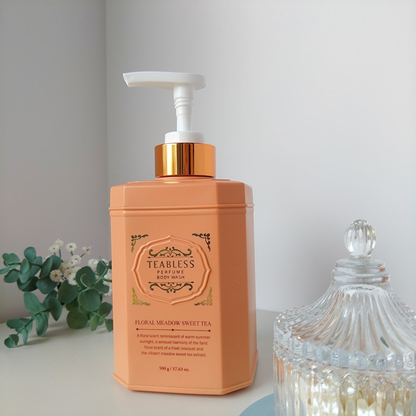 フローラル メドウ スイートティー パフュームボディソープ/TEABLESS/ボディソープを使ったクチコミ(5枚目)