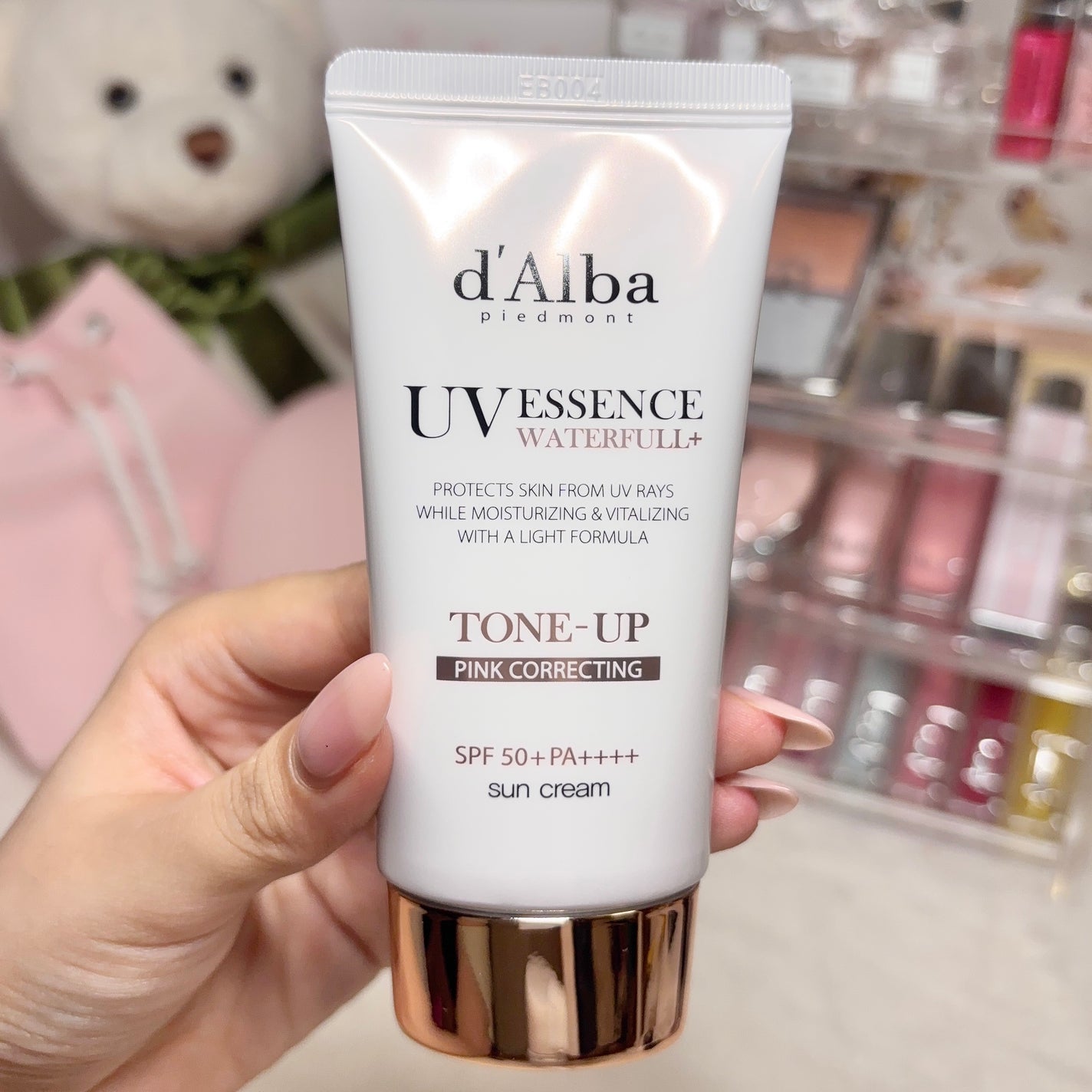 ウォータフルトーンアップサンクリーム/ダルバ/日焼け止めクリームを使ったクチコミ(1枚目)