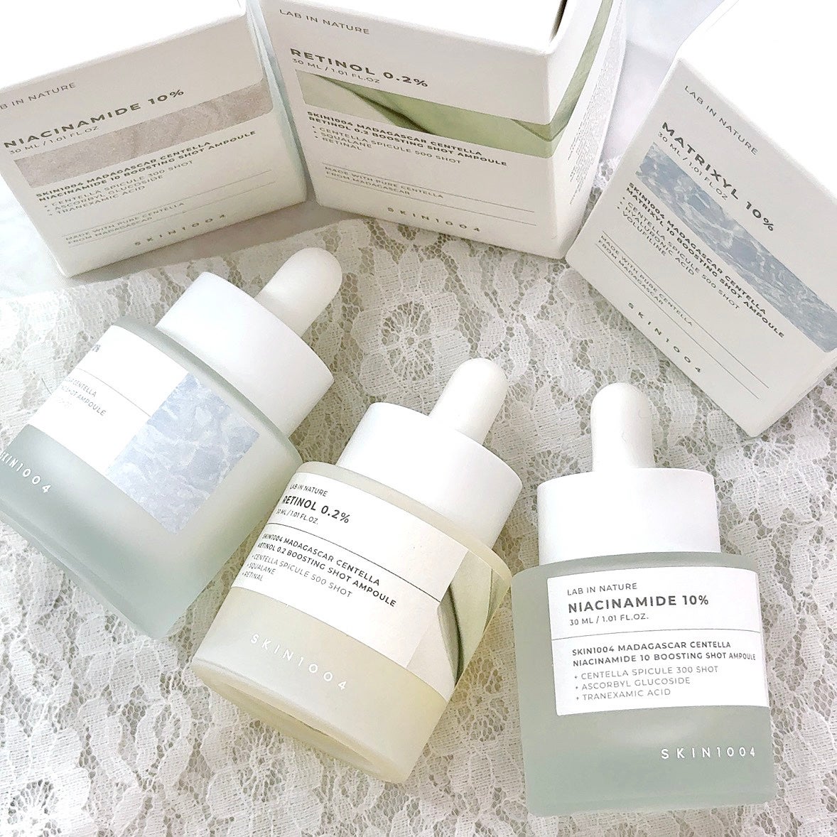 レチノール 0.2 ブースティングショット アンプル/SKIN1004/美容液を使ったクチコミ(4枚目)