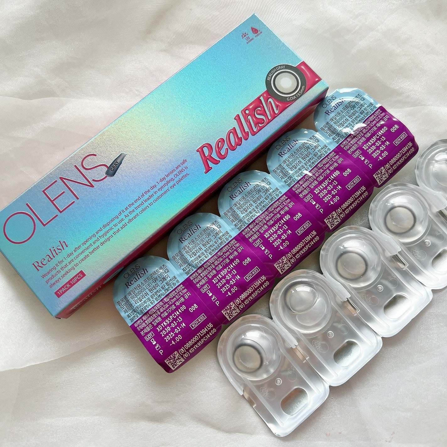 Realish 1day/OLENS/ワンデー(1DAY)カラコンを使ったクチコミ(2枚目)