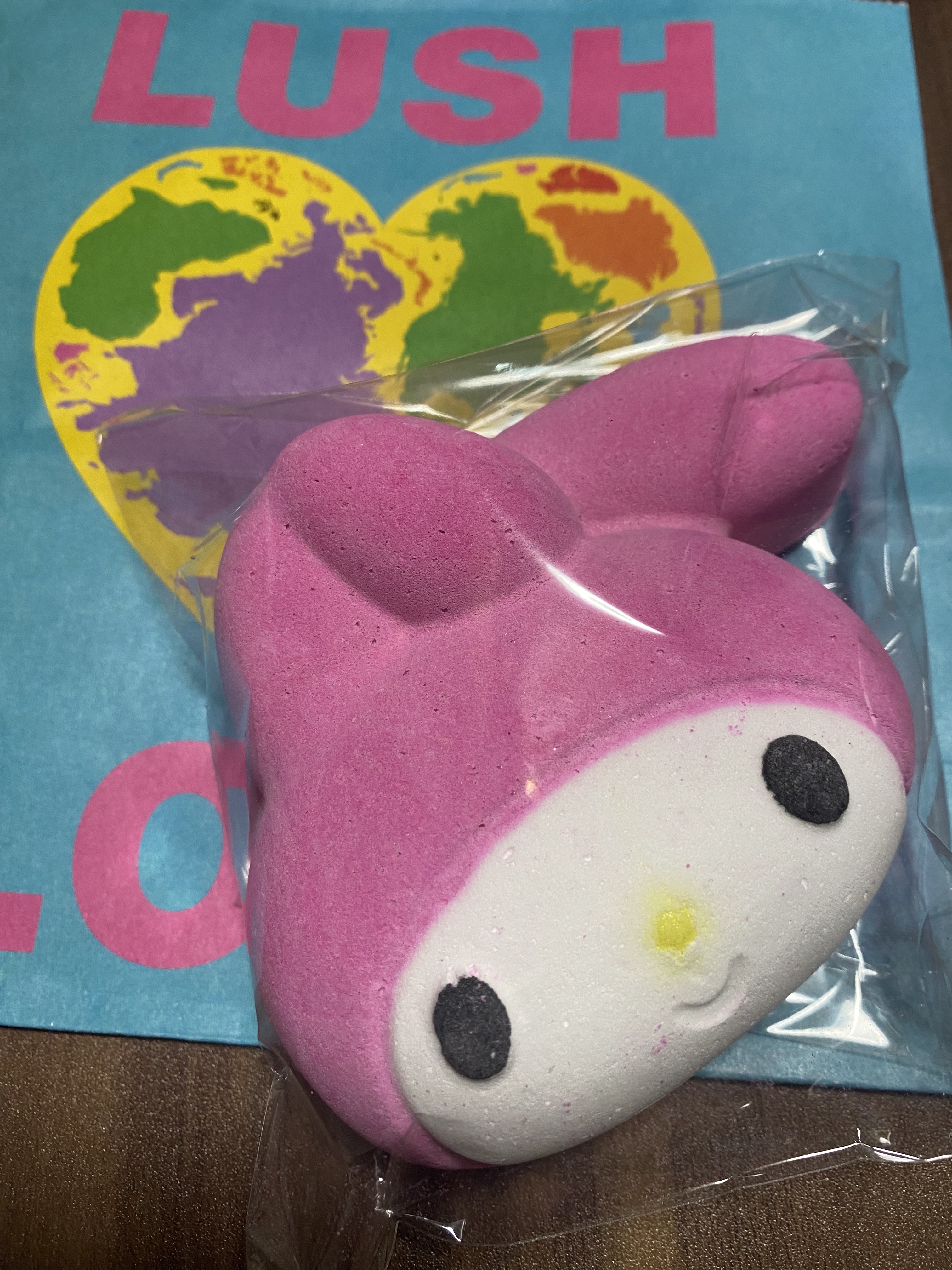 シナモロール（バスボム）/ラッシュ/炭酸系入浴剤を使ったクチコミ（2枚目）